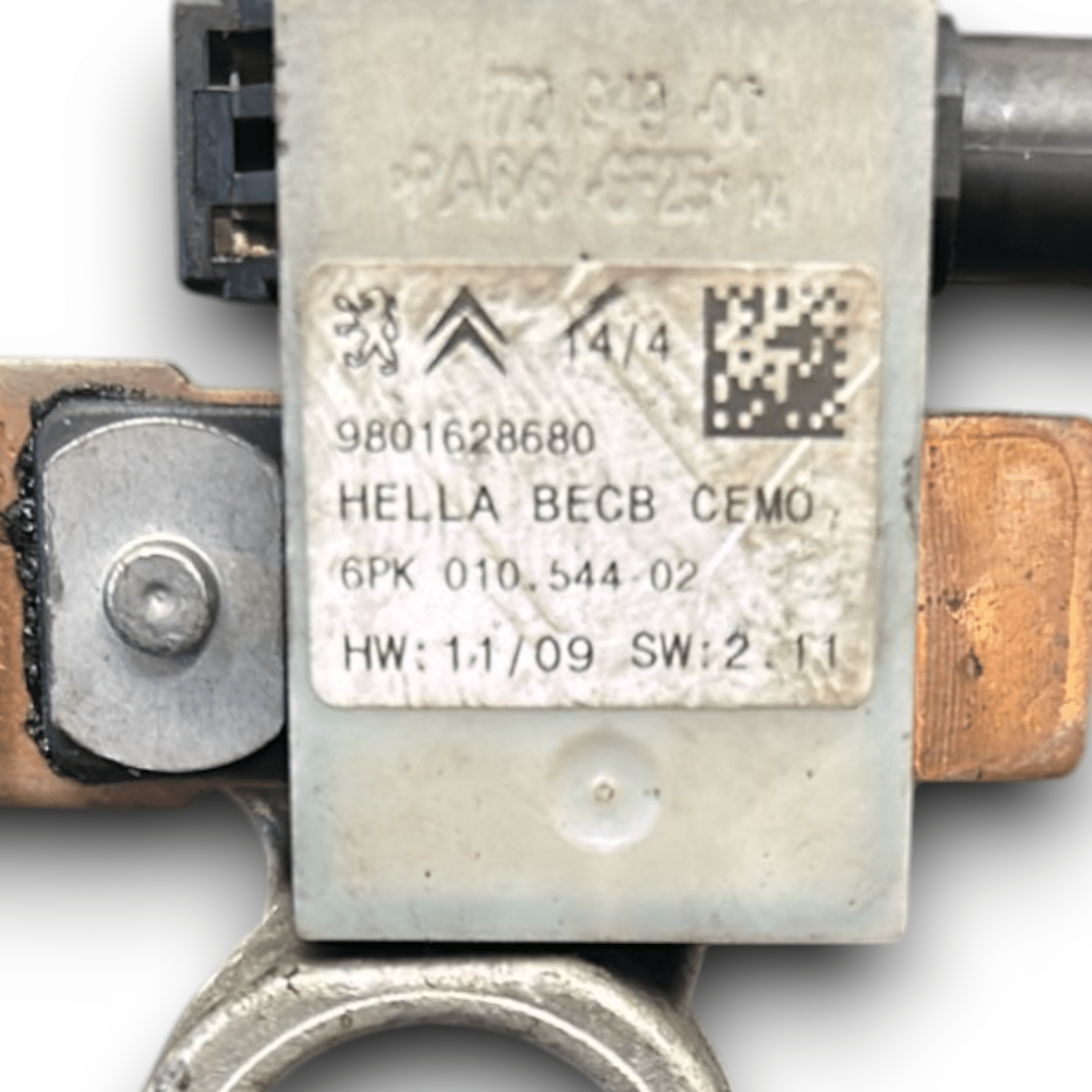 Cavo Batteria Negativo Peugeot 208 1.2 Benzina cod:9801628680 (2012 > 2019)