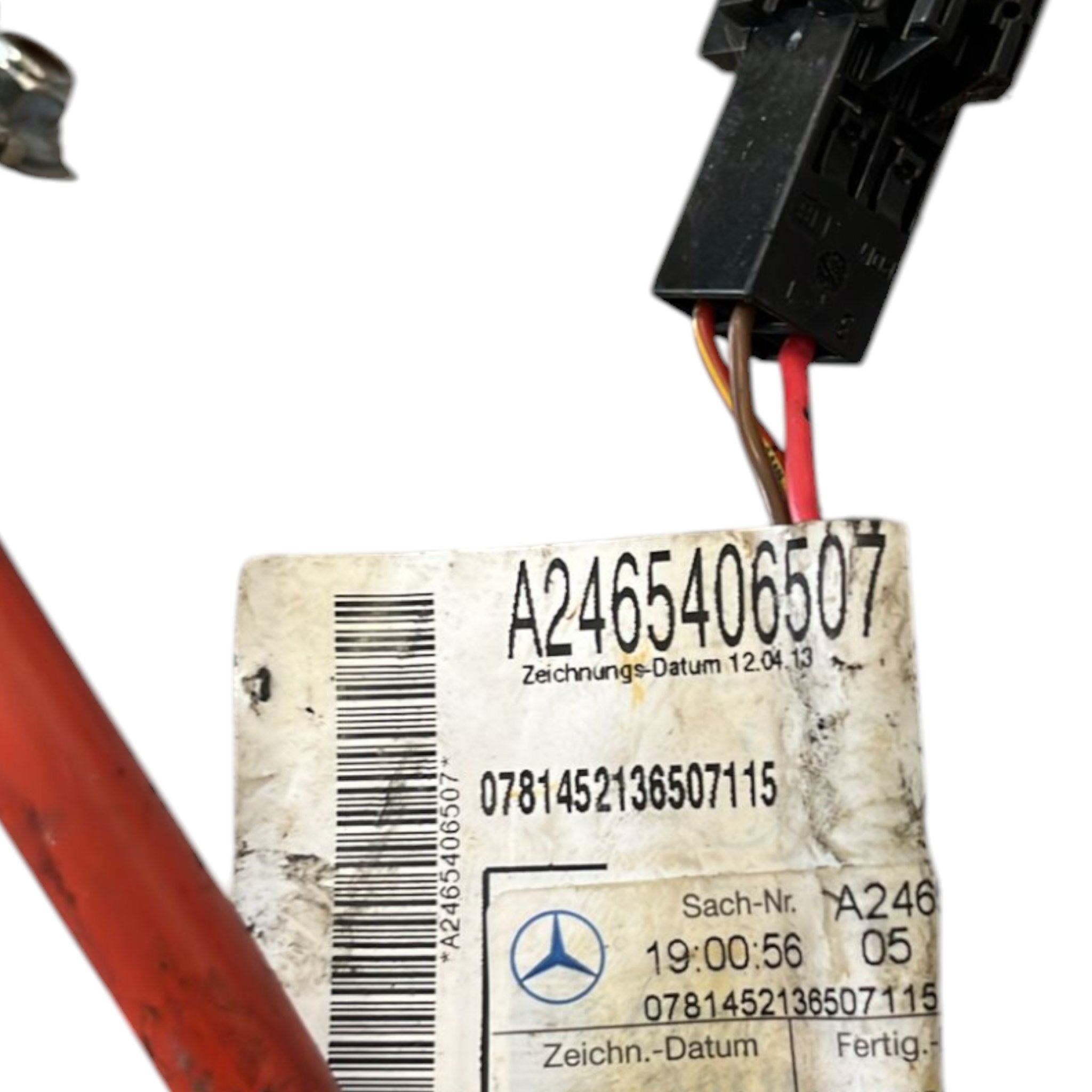 Cavo Batteria Positivo Mercedes Benz Classe B(W246) cod:A2465406507 1.8 Diesel (2011 > 2019)