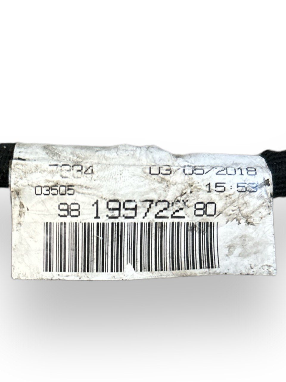 Cavo Positivo Alternatore / Batteria Peugeot 3008 2.0 Diesel (2016 > ) cod.9819972280
