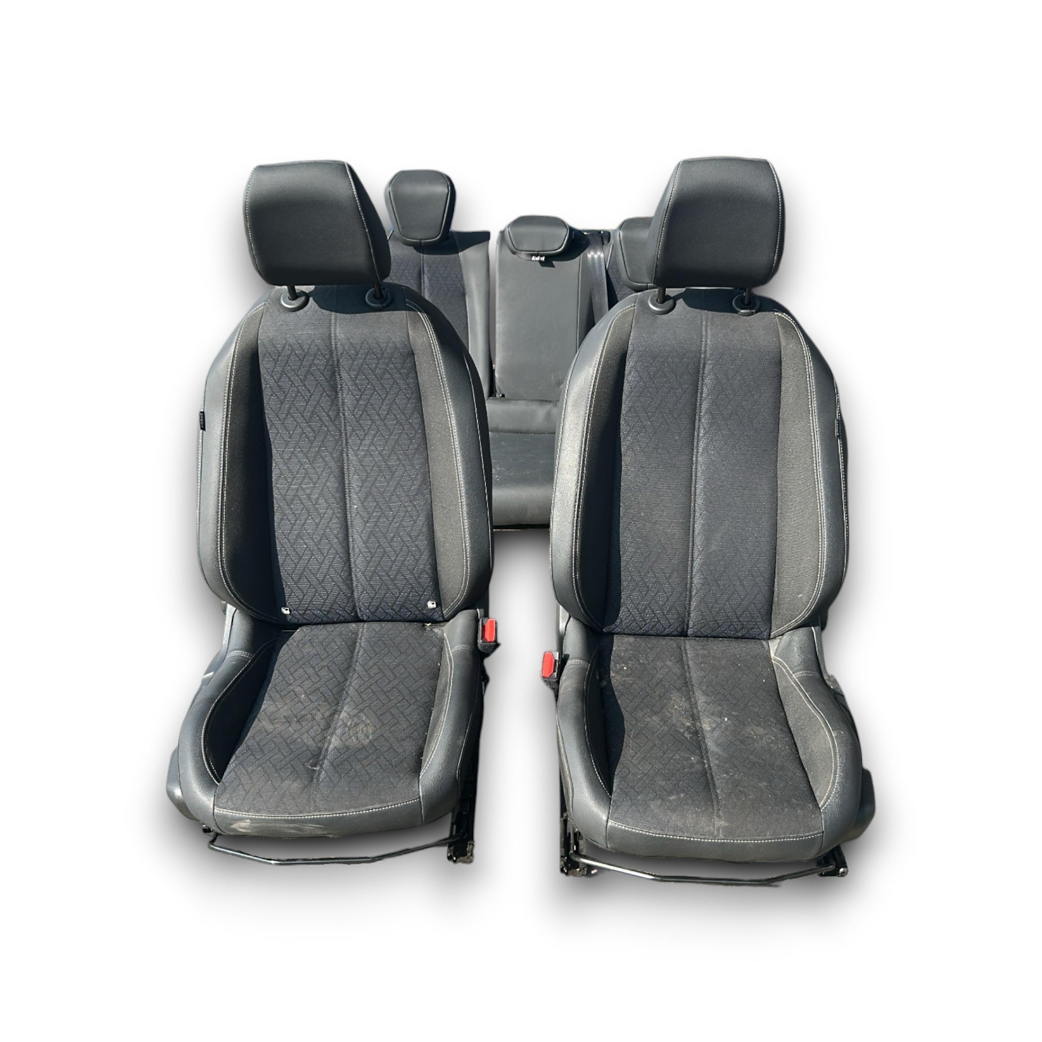 Tappezzeria / sedili in pelle e stoffa neri Opel Corsa F (2019 > )