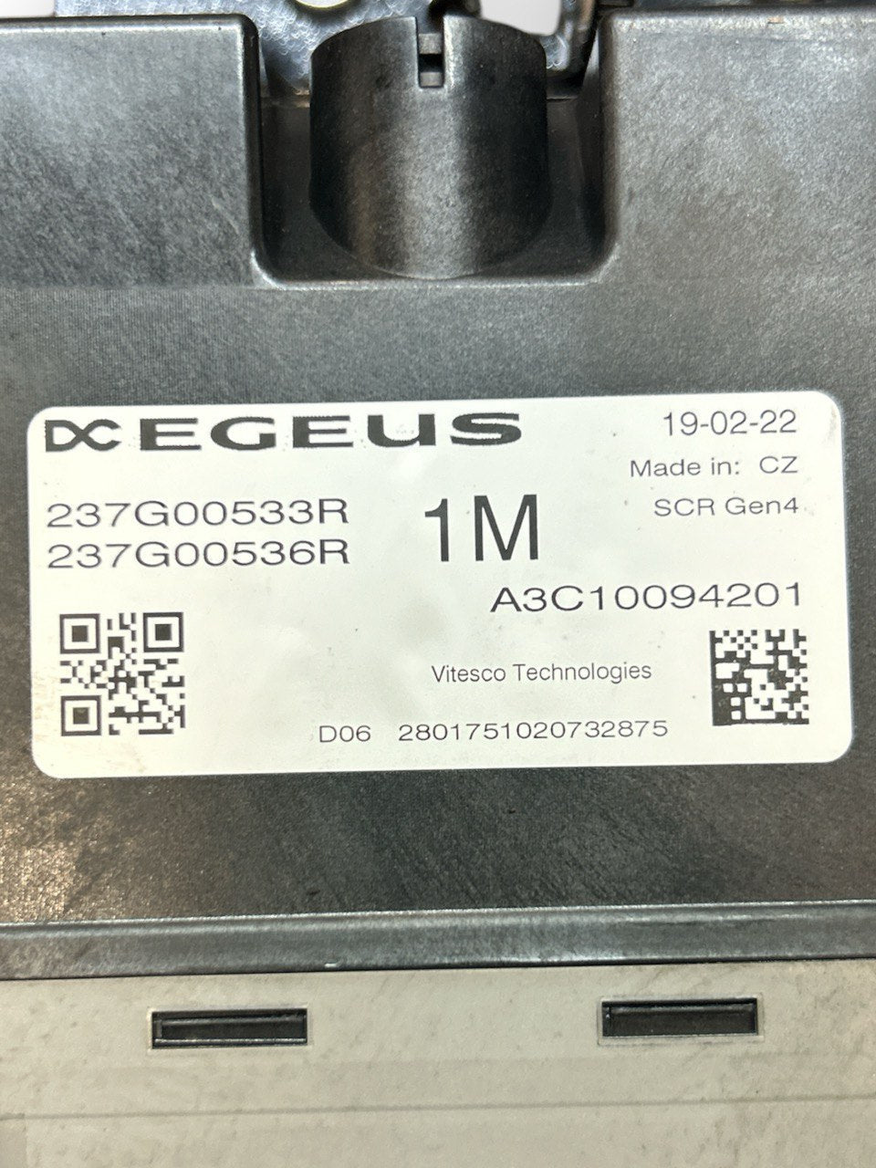 Centralina AdBlue Renault Kadjar (2015-2022) COD:A3C10094201