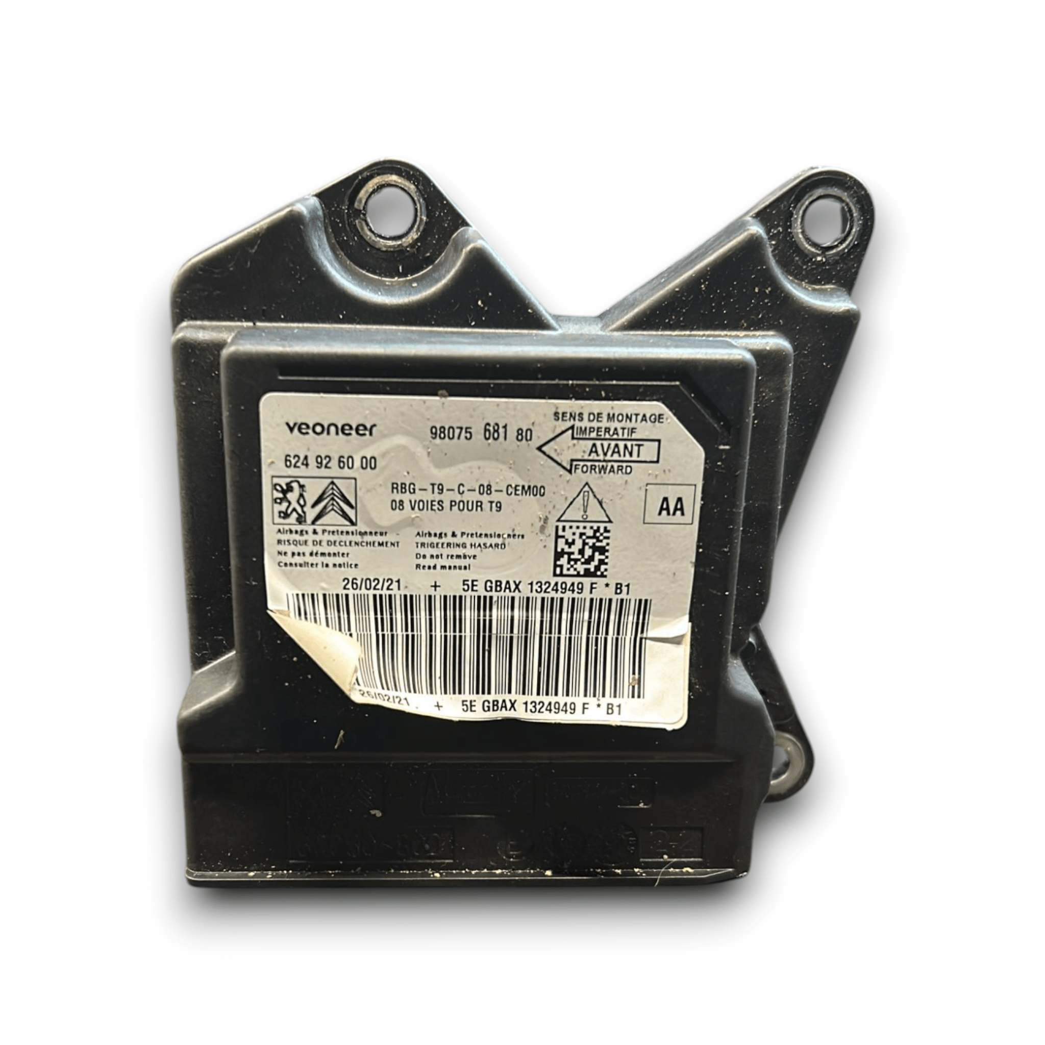 Centralina Airbag Peugeot 308 (2013 > 2020) cod:624926000