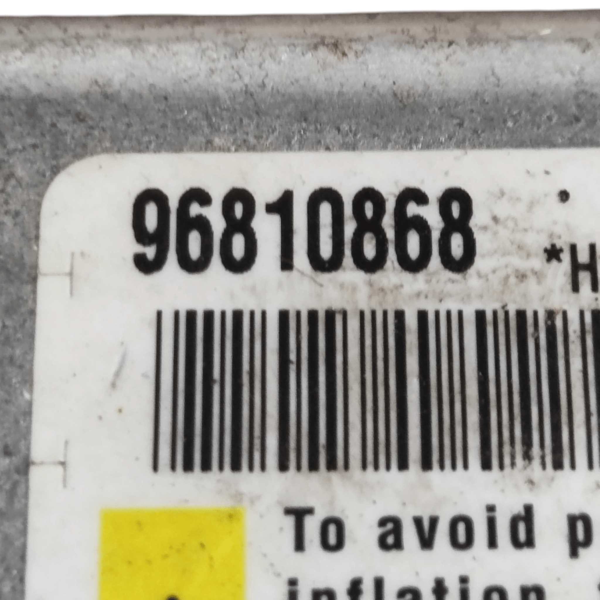 Centralina Airbag Chevrolet Captiva COD: 96810868 (2006-2018)