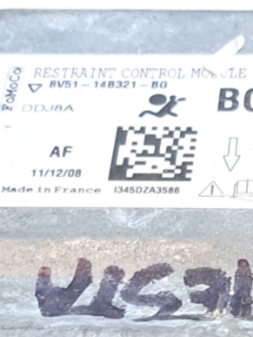 Centralina airbag Ford Fiesta mk6 (2008-2017) COD:8V51-14B321-BG