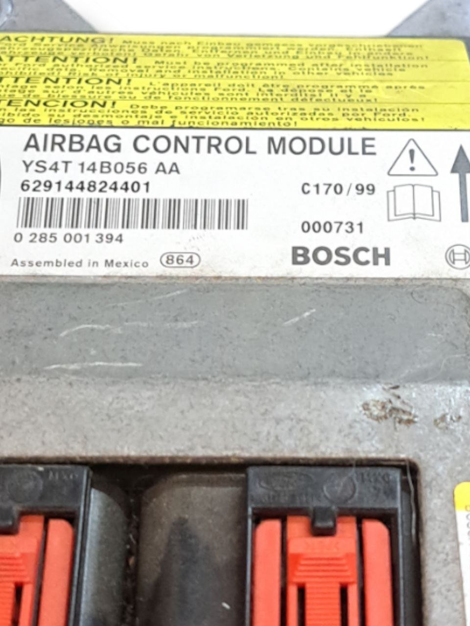 Centralina airbag Ford Focus (2002) COD:YS4T14B056AA