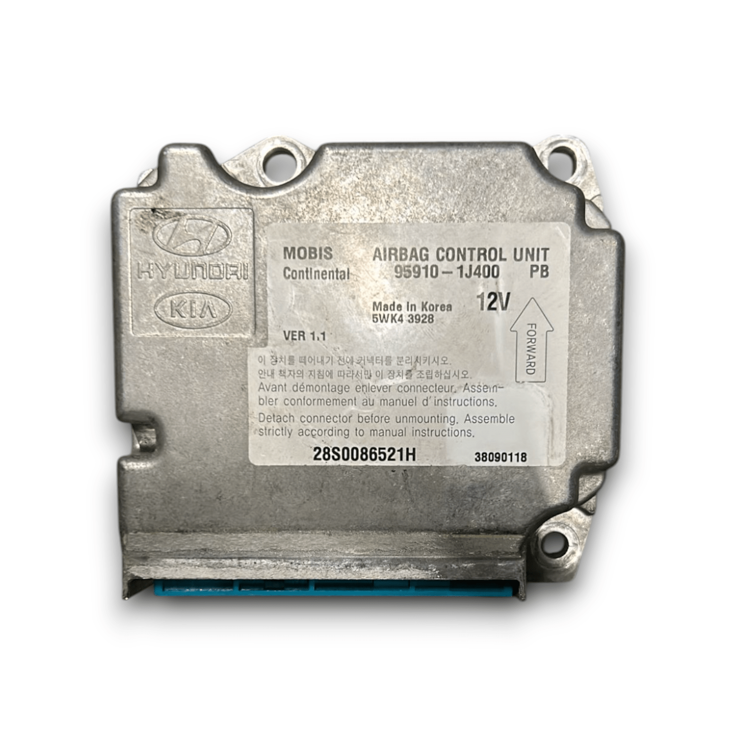 Centralina Airbag Hyundai i20 cod:95910-1J400 (2008 > 2014)