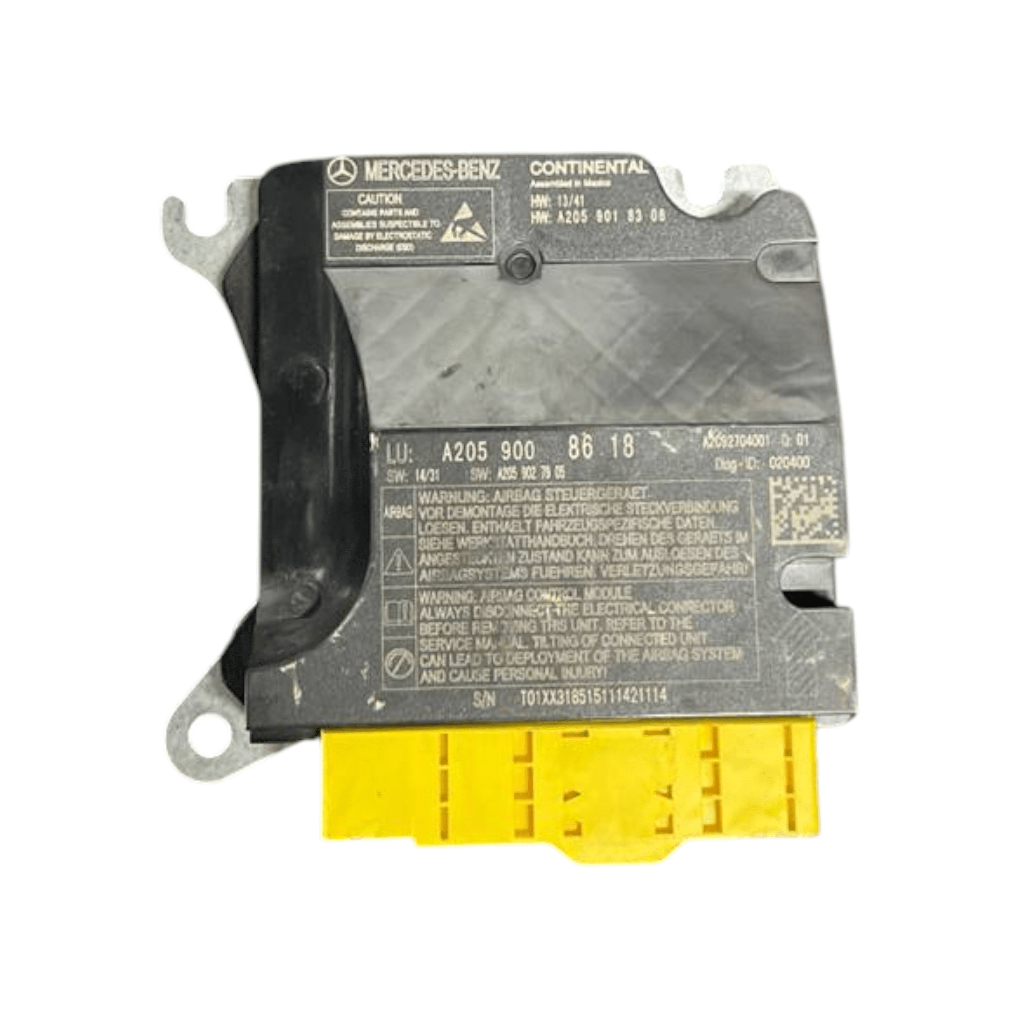 Centralina Airbag Mercedes-Benz Classe C W205 (2014-2021) cod.A2059008618