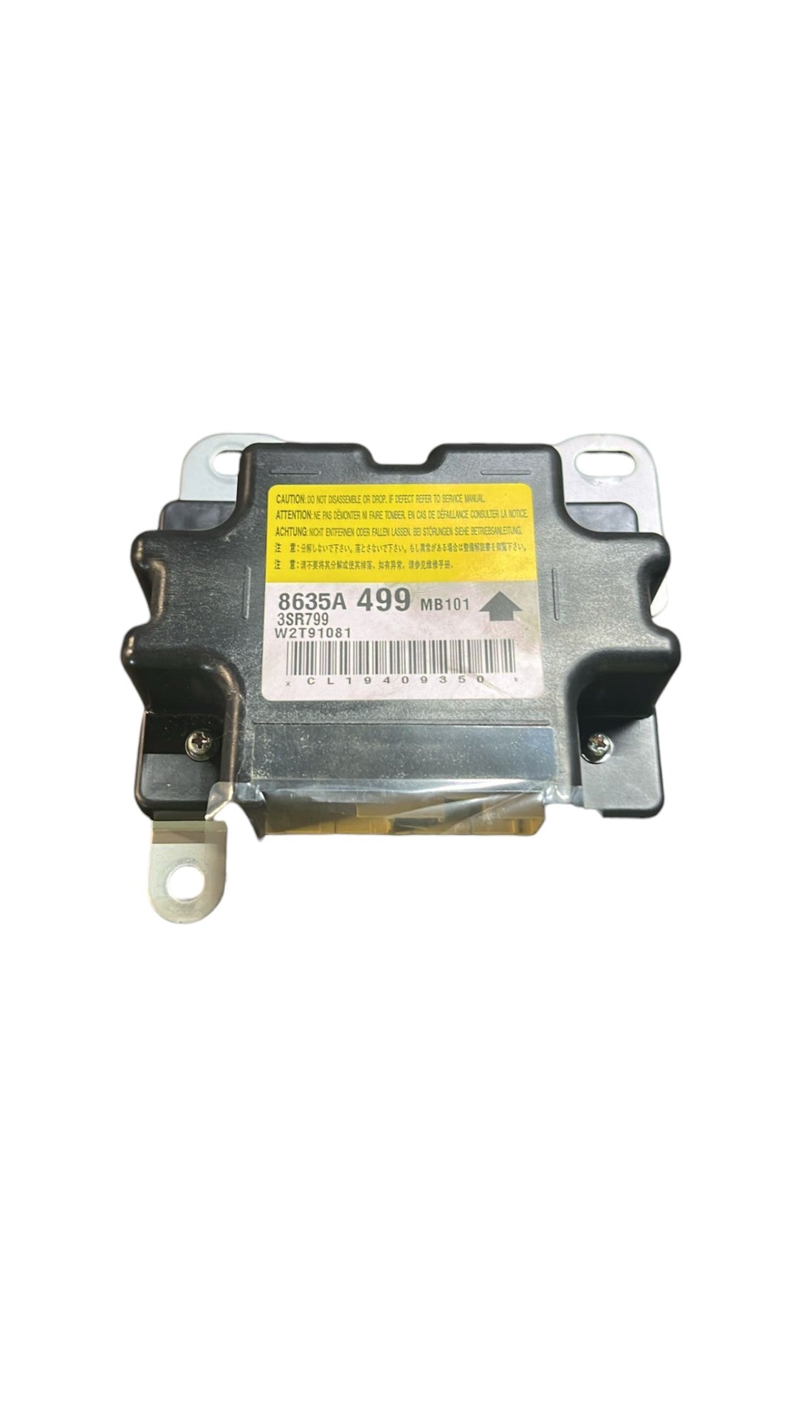 Centralina airbag Mitsubishi Space Star (2012->) cod.8635A499