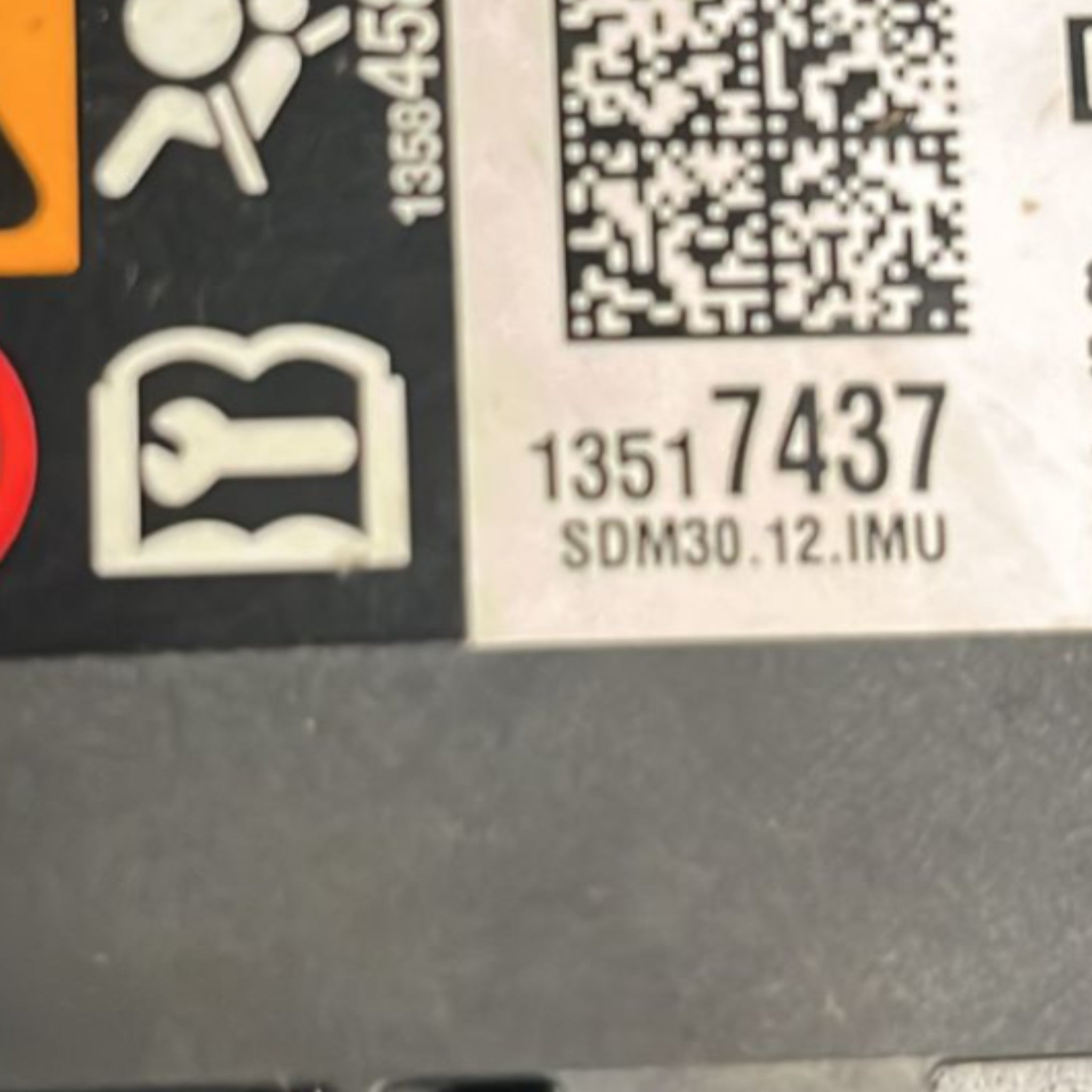Centralina AirBag Opel Mokka X cod:13517437 (2012 > 2019)