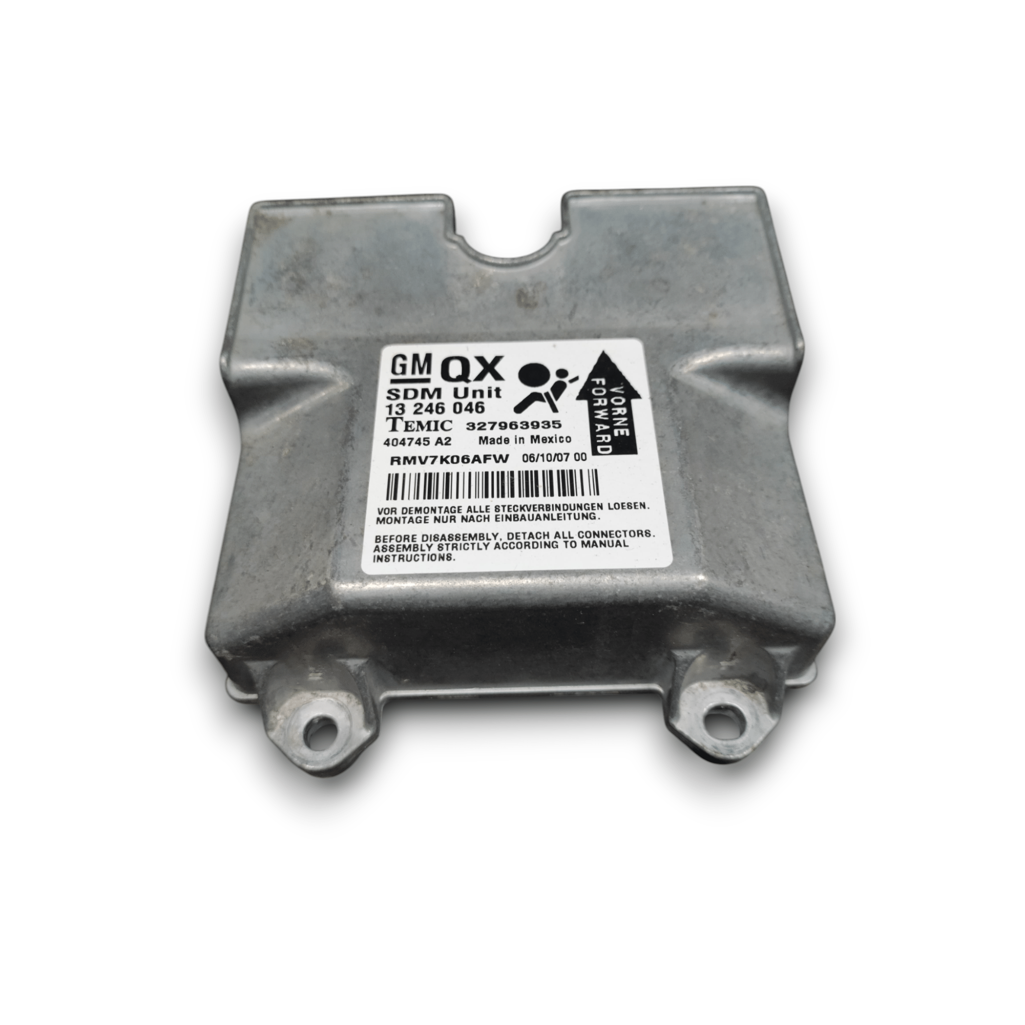 Centralina Airbag Opel Zafira B COD: 13246046 (2005-2014)