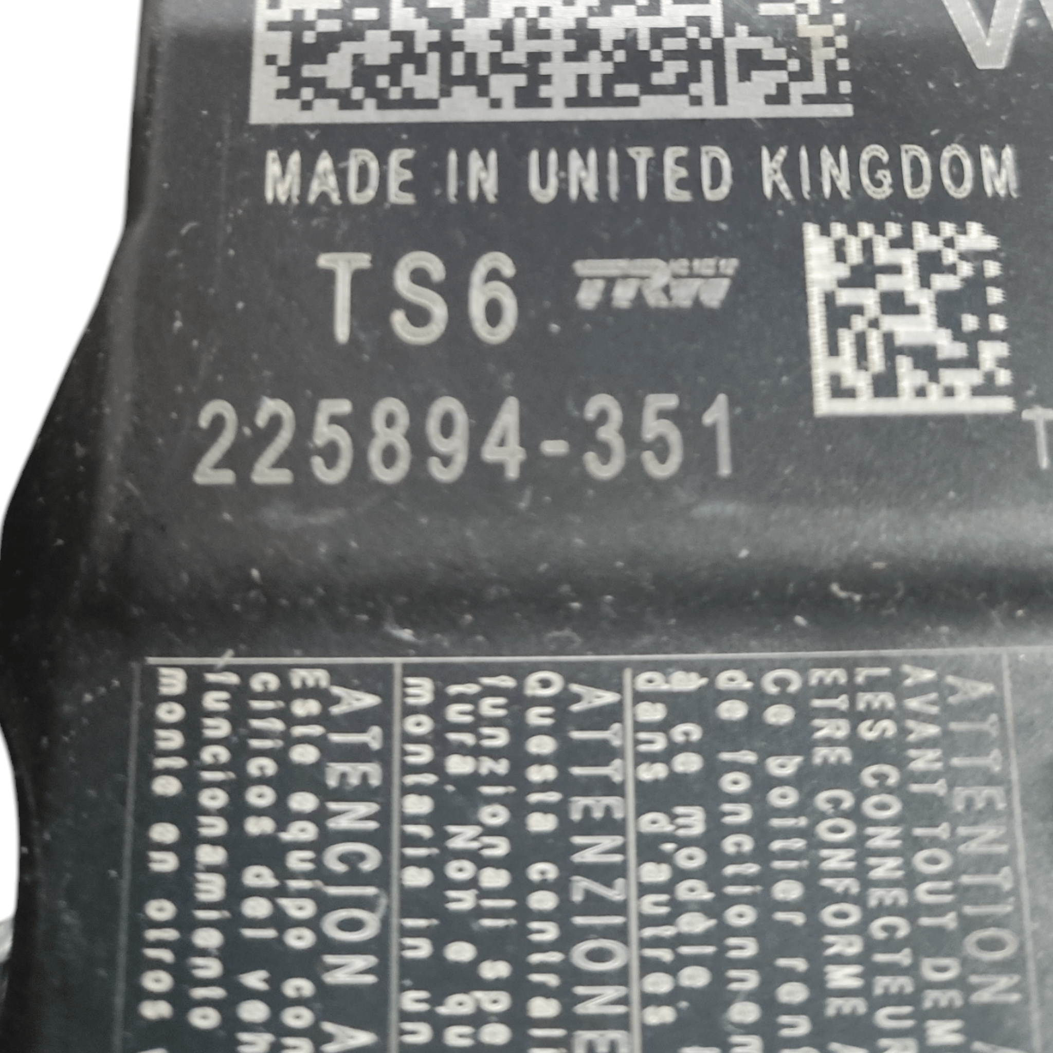 Centralina Airbag Seat Leon COD: 225894-351 (2012-2019)
