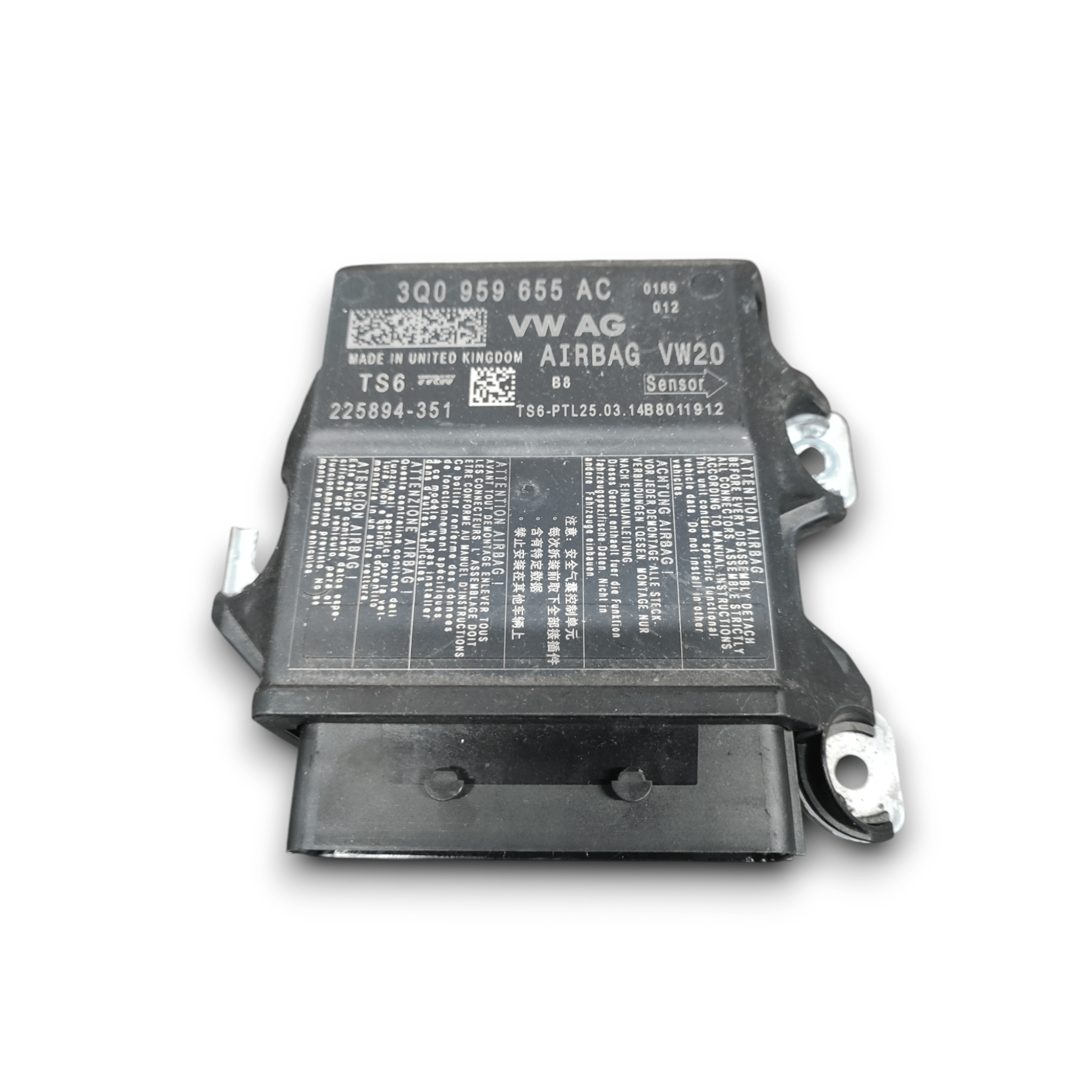 Centralina Airbag Seat Leon COD: 225894-351 (2012-2019)