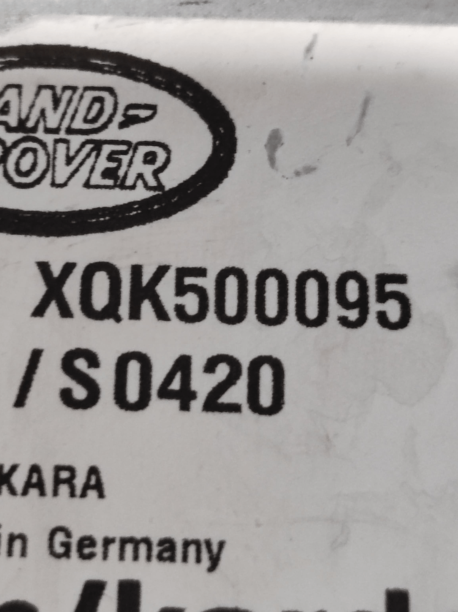 Centralina Amplificatore Audio Land Rover Range Rover Sport COD: XQK500095 (2005-2012)