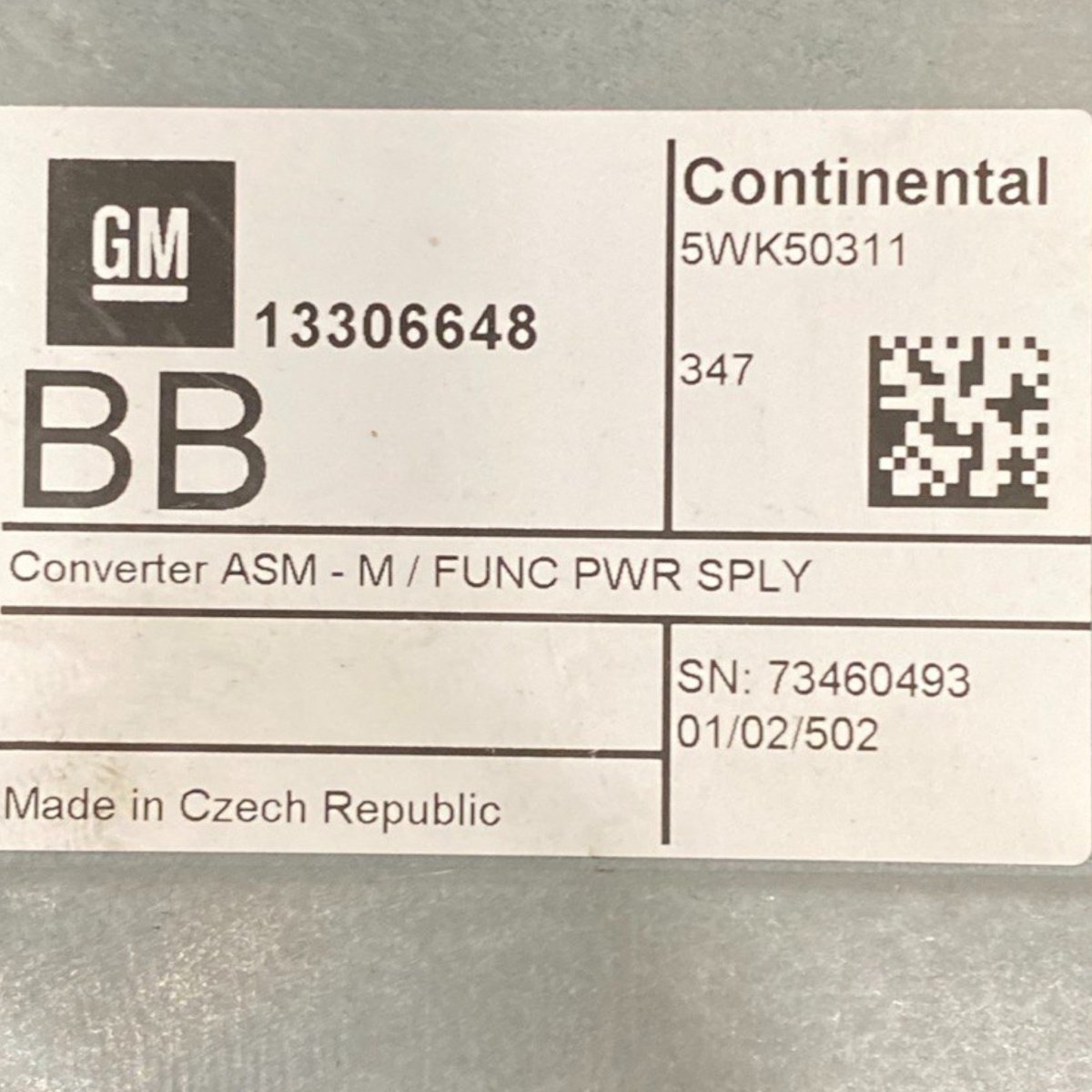Centralina autoradio opel mokka x Cod: 13306648 (2012-2019)