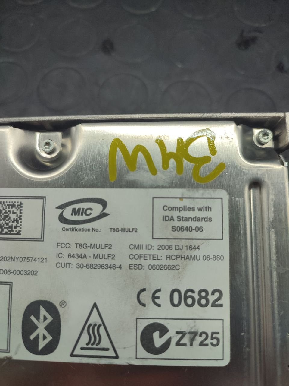 Centralina bluetooth Bmw serie 3 ( e90 ) cod 9163348 - 01 / 68296346 - 4