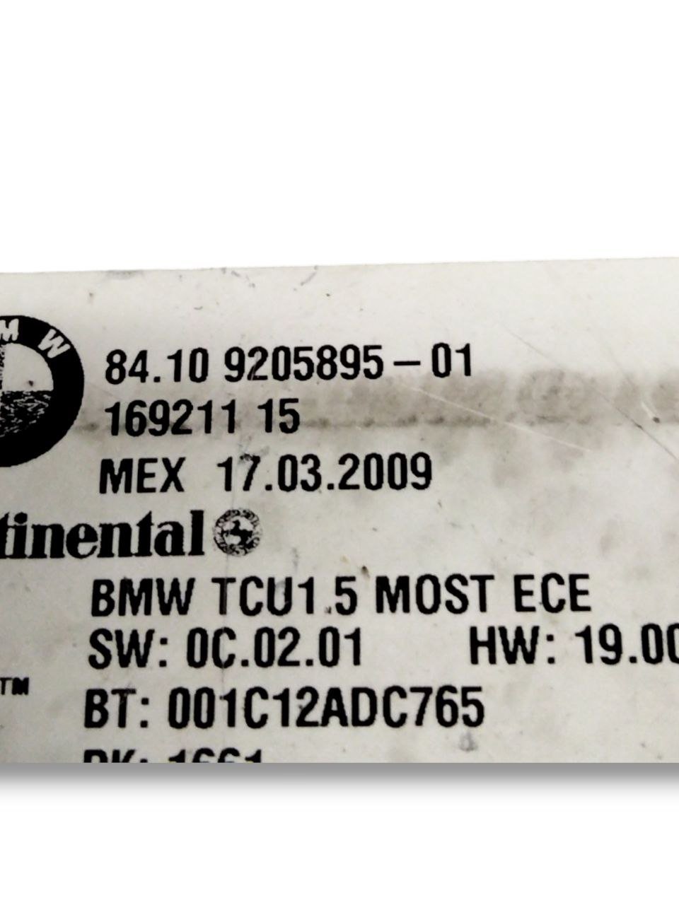 Centralina Bluetooth Bmw X6 (2007-2014) cod.9205895-01