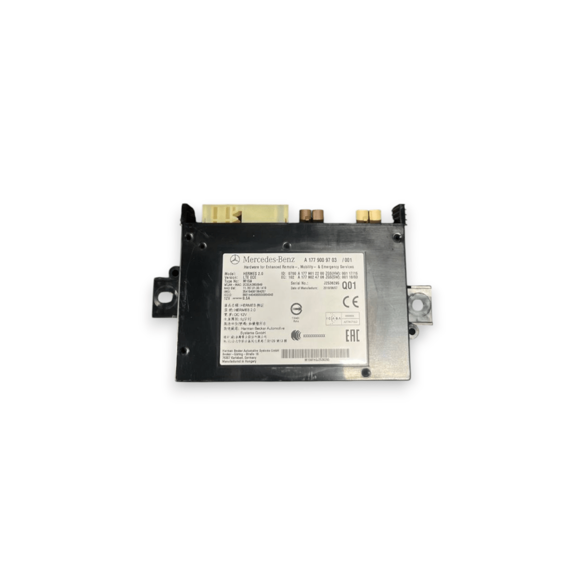 Centralina Bluetooth Mercedes - Benz Classe A W177 (2018 -) cod: A1779009703
