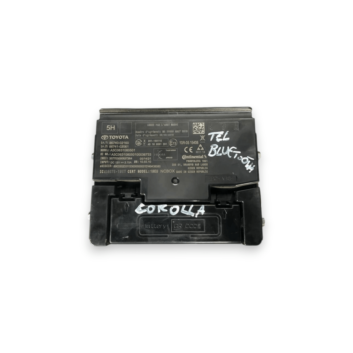 Centralina Bluetooth Toyota Corolla E210 (2018 -) cod: 86740-02160