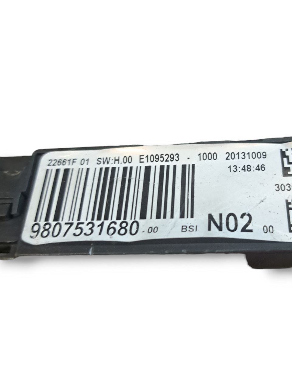 Centralina / Body Computer 208 1.2 Benzina (2012-2019) COD:9807531680