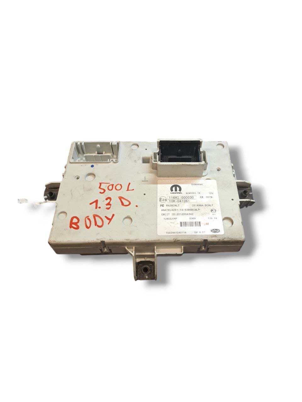 Centralina / Body Computer Fiat 500L 1.3 diesel (2014>) COD:51984084 - BIBA-RICAMBI