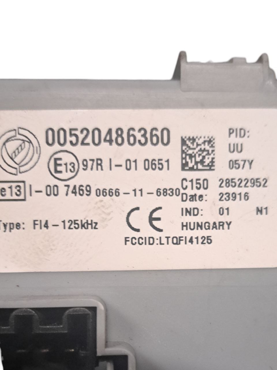 Centralina Body Computer Fiat Panda 312 1.2 Benzina (2012>) COD:520486370