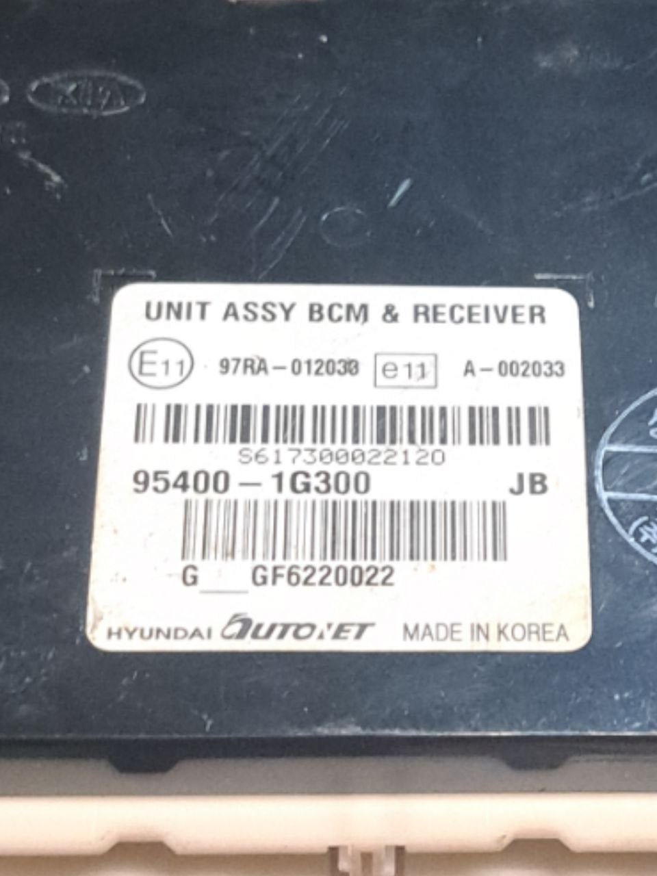 Centralina / Body Computer Kia Rio JB 1.4 Benzina (2005-2011) COD:95400-1g300