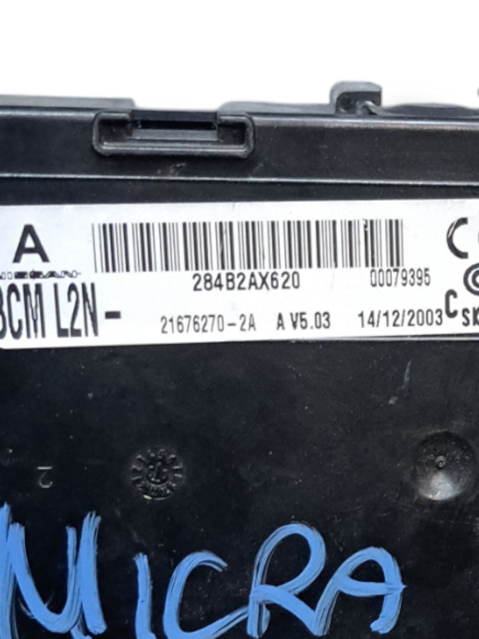 Centralina / Body Computer Nissan Micra k12 1.5 dci (2003-2005) COD:284B2Ax620