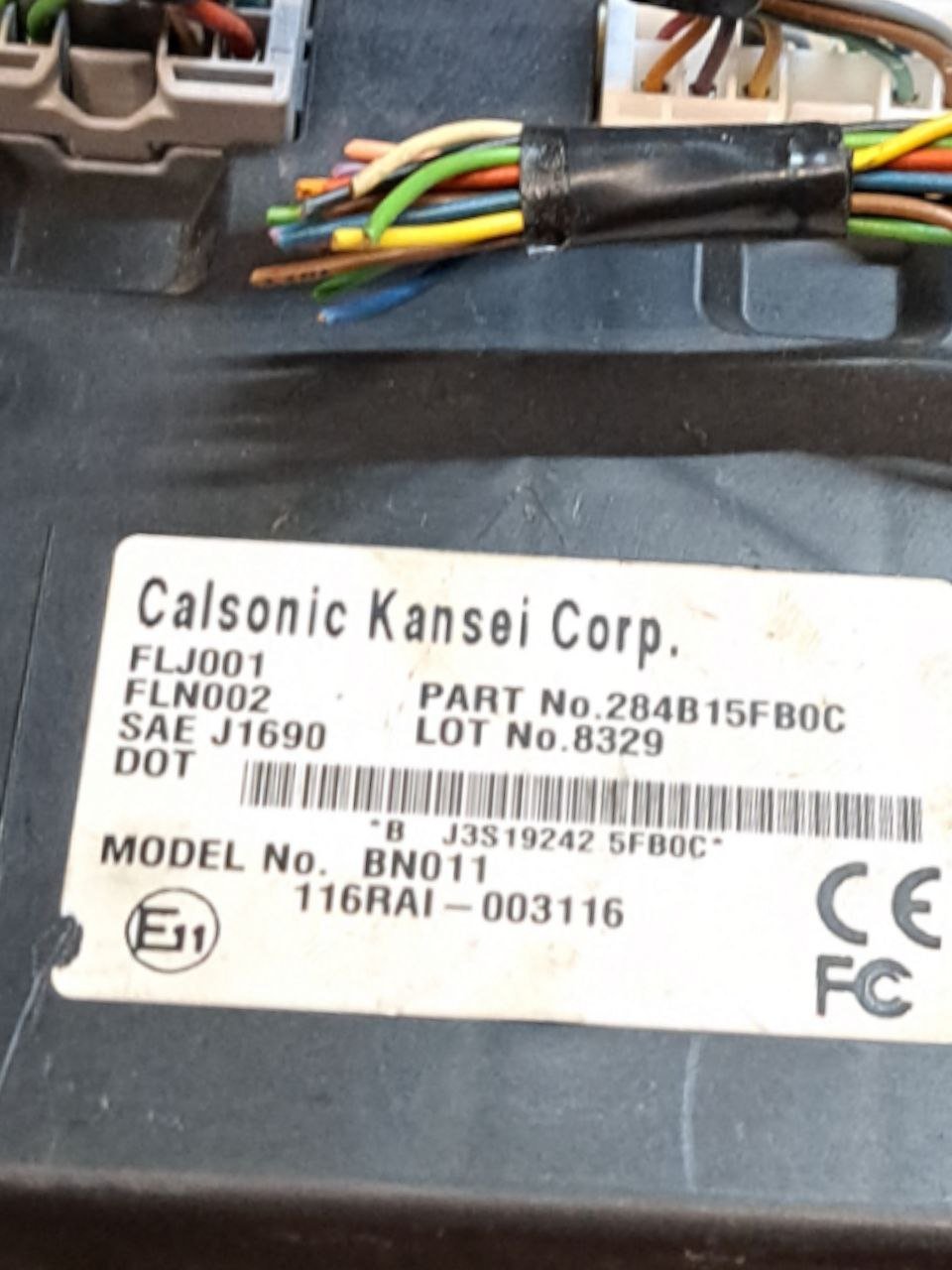 Centralina / Body Computer Nissan Micra k14 1.0 Benzina (2017>) COD:284B15FB0C