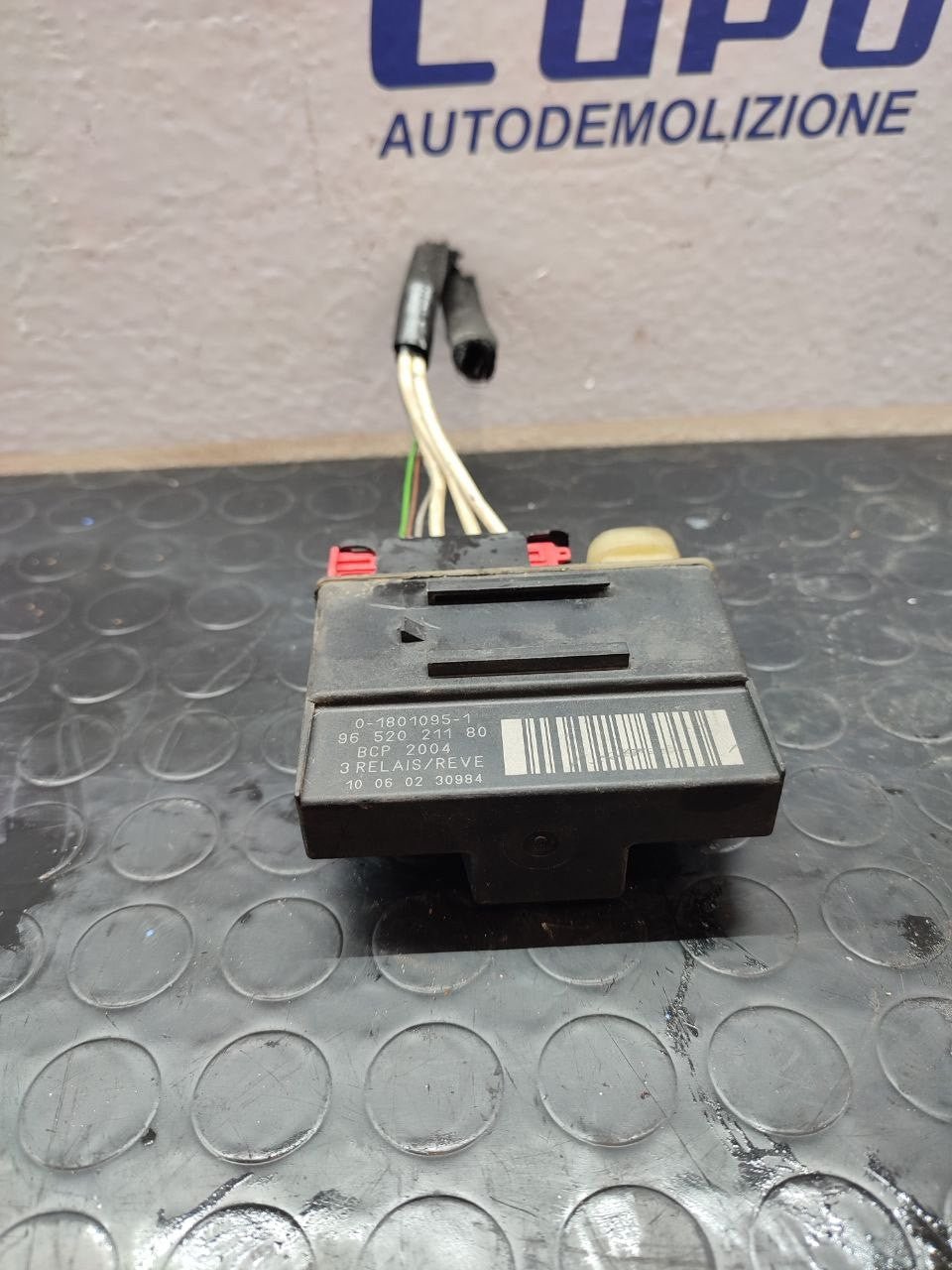 Centralina Candelette PEUGEOT 207 I serie D cod: 0-1801095-1