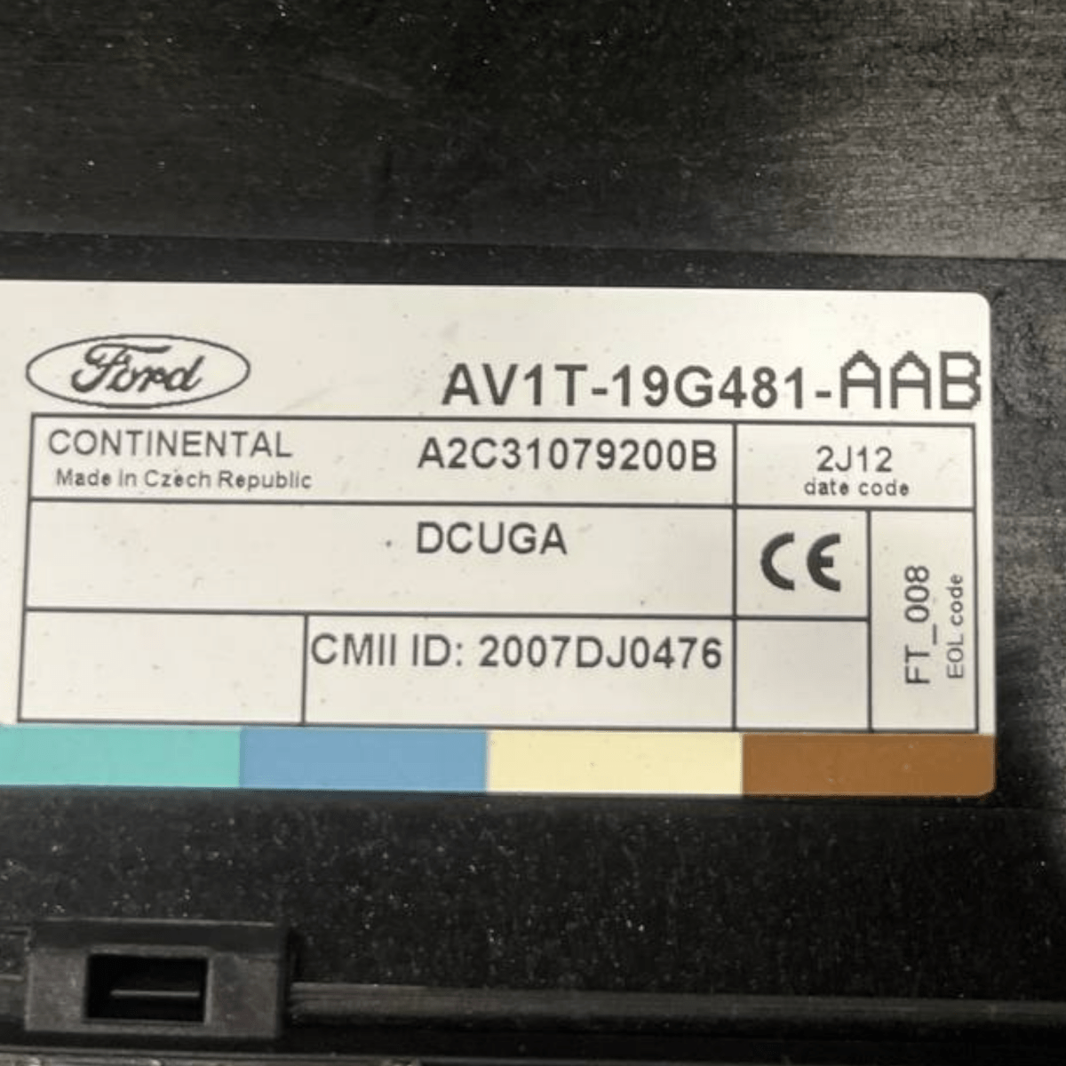 Centralina Chiusura Centralizzata Ford B-Max (2012 al 2018) cod: AV1T-19G481-AAB