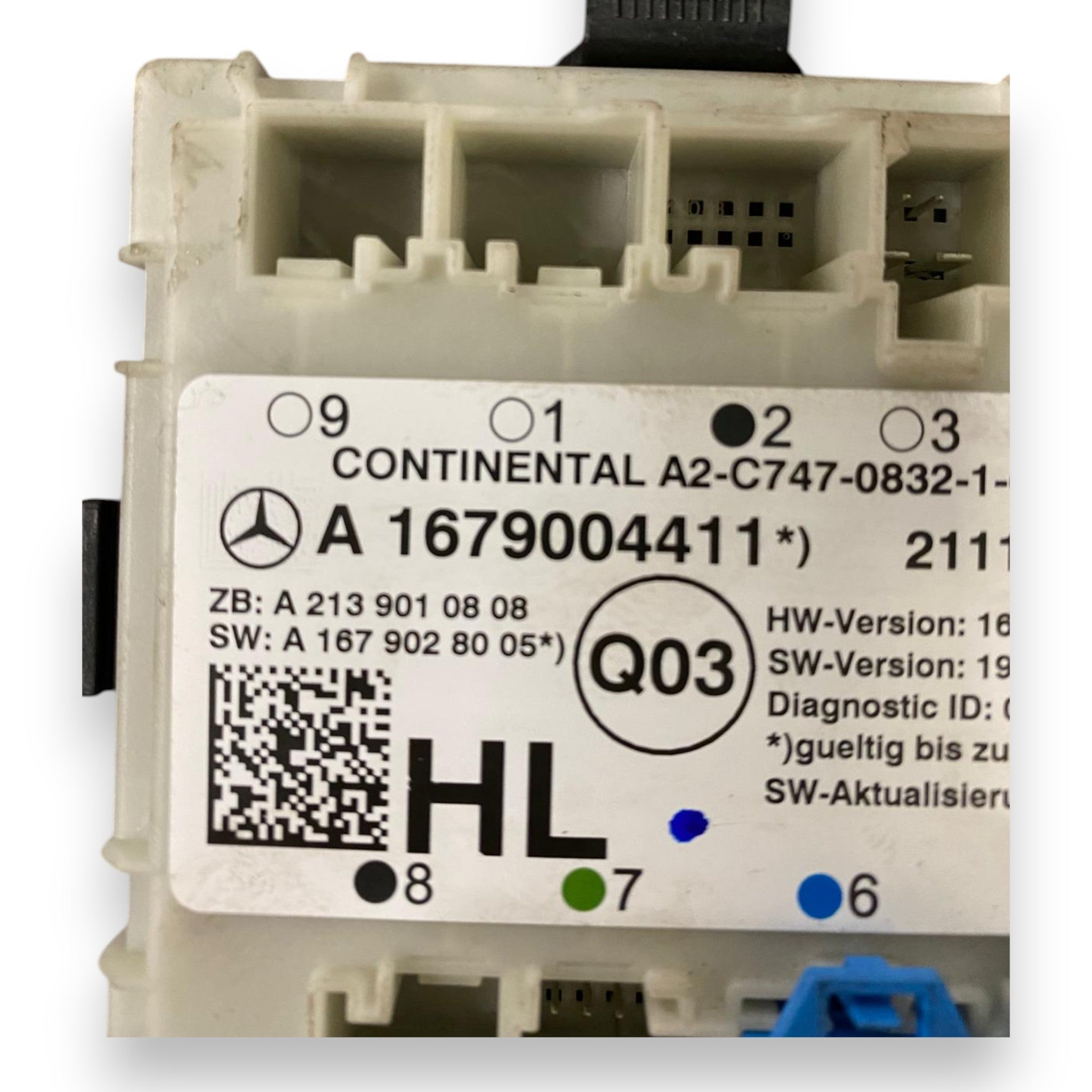 Centralina chiusura centralizzata posteriore sinistra (sx) Mercedes - Benz Glc X253 (2015-2022) Cod: A1679004411
