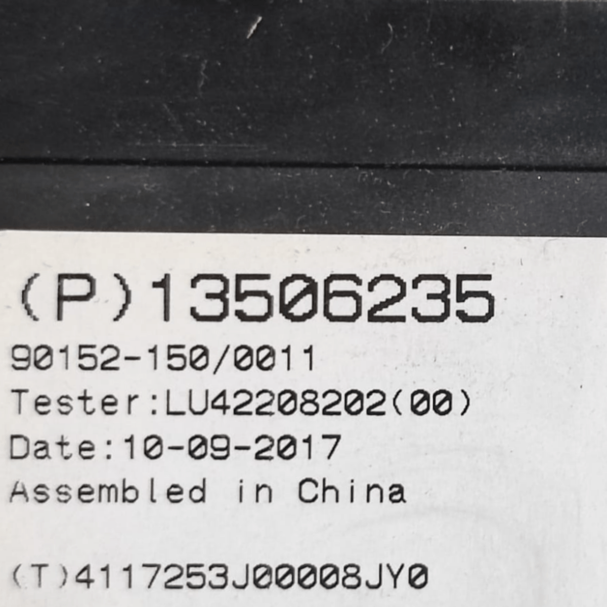 Centralina clima opel mokka x cod: 13506235 (2012-2019)