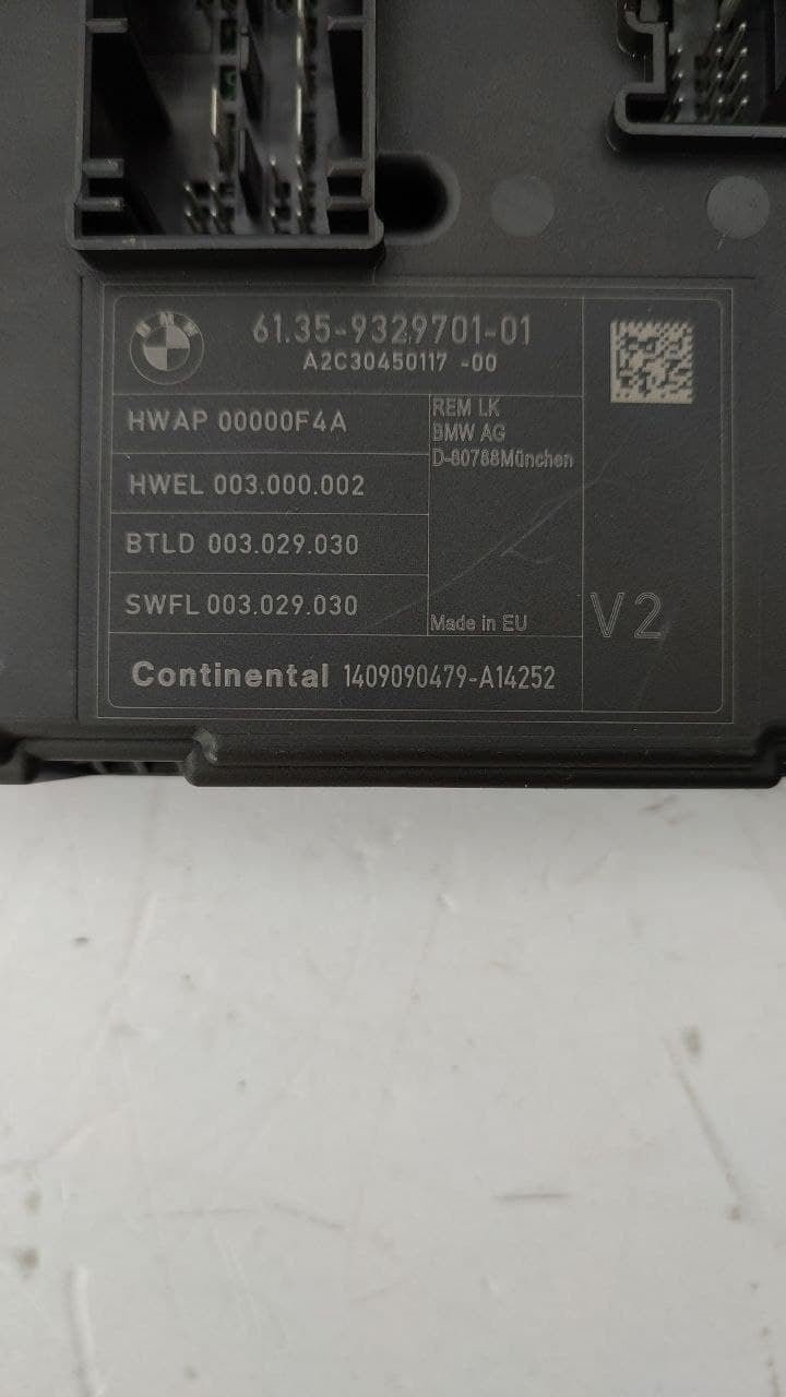 Centralina comfort Bmw serie 3 f30 cod 9329701-01