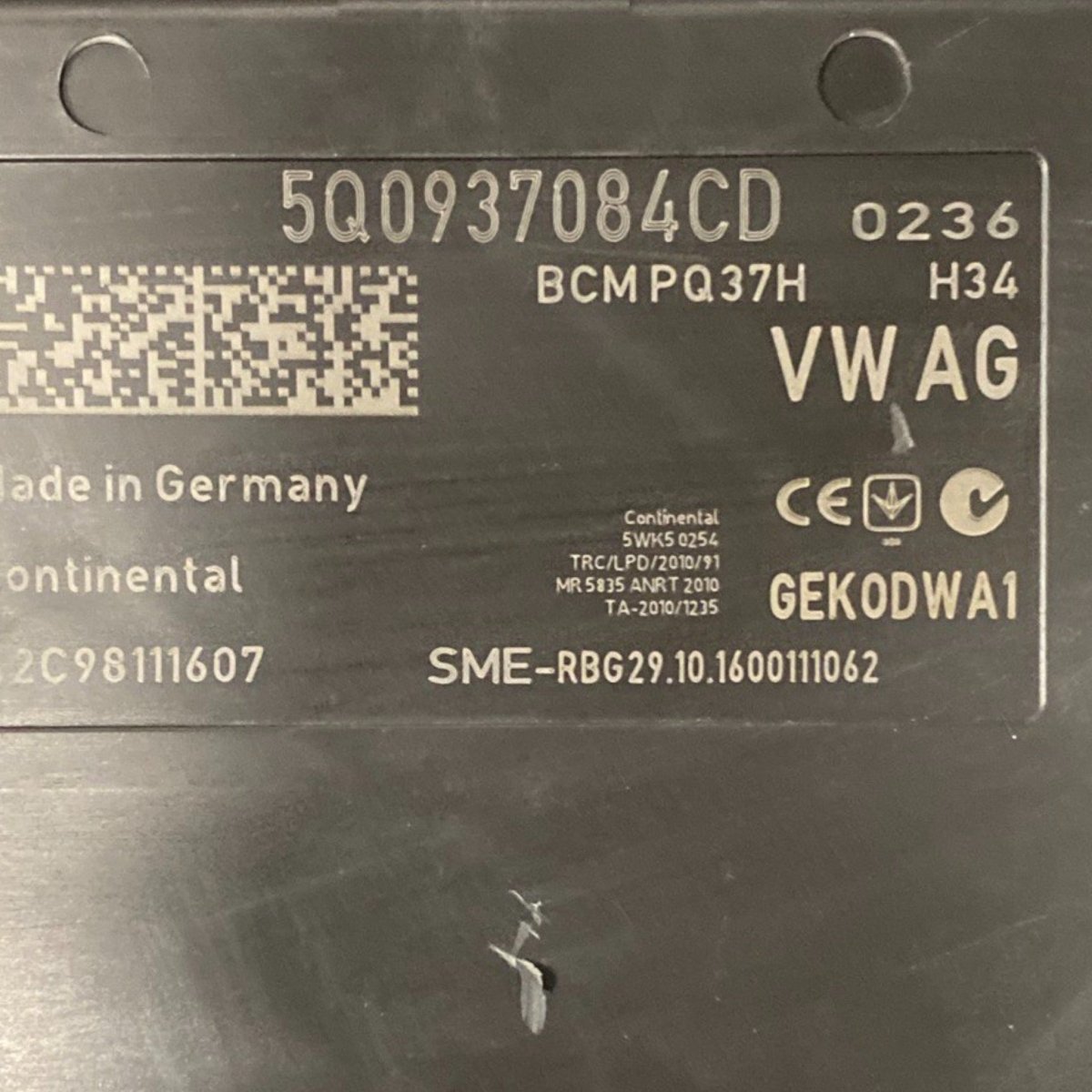 Centralina comfort seat leon iii serie (2013-2019) Cod: 5q0937084cd
