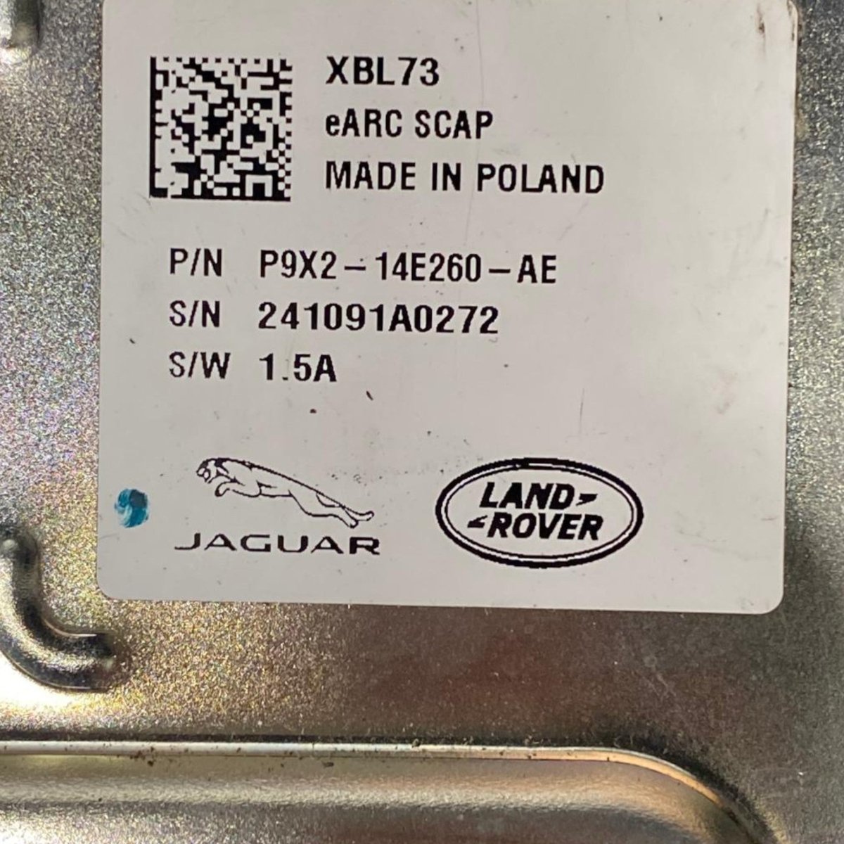 centralina condensatore Range Rover Vogue L460 3.0 Diesel / Hybrid (2022-) Cod: P9X2-14E260-AE