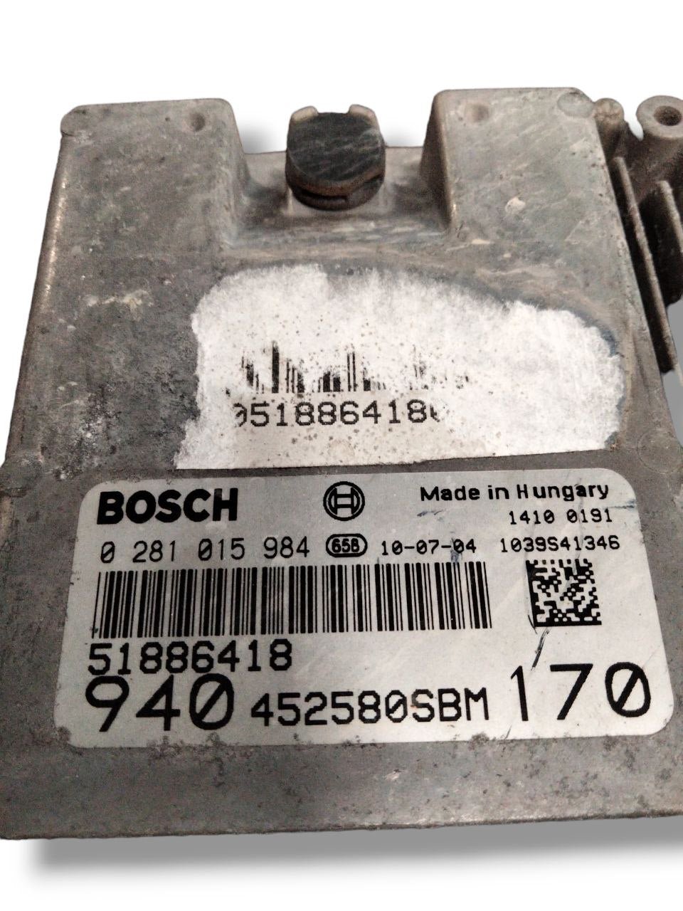 Centralina Ecu Motore Alfa Romeo Giulietta 2.0 diesel (2010-2020) cod.51886418-0281015984