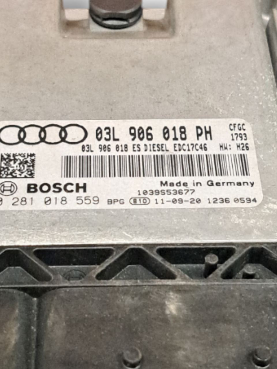 Centralina ECU Motore Audi Q3 8U 2.0 Diesel (2011-2018) COD:03L906018PH