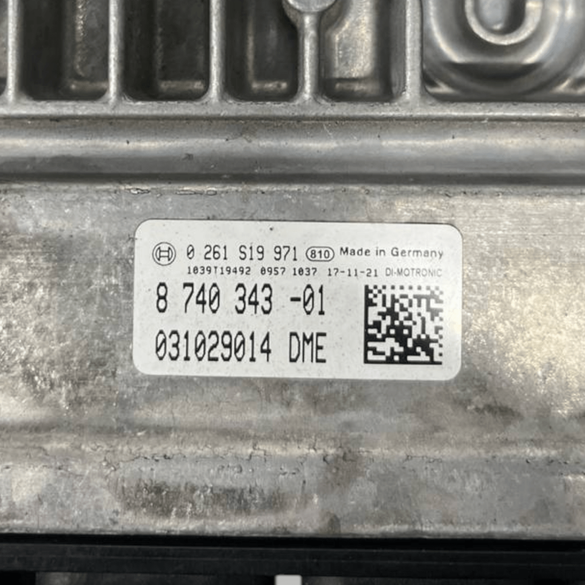 Centralina Ecu Motore Bmw Serie 1 F20 2.0 Benzina (2011 al 2019) cod: 8740343-01 / cod: 0261S19971
