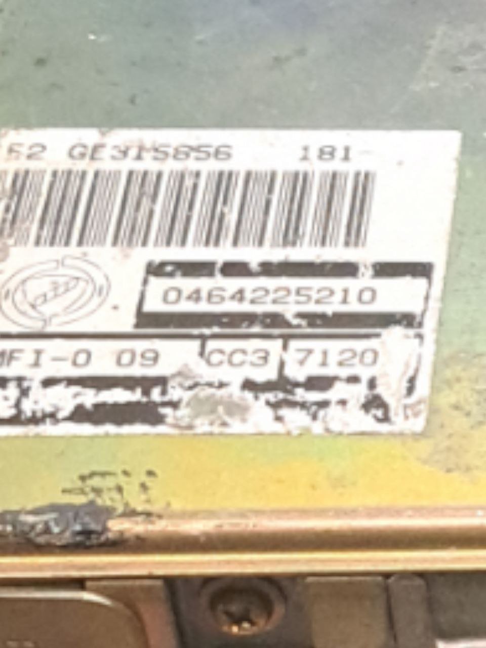 Centralina Ecu Motore Fiat Marea 1.8 benzina (1996-2004) COD:0464225210