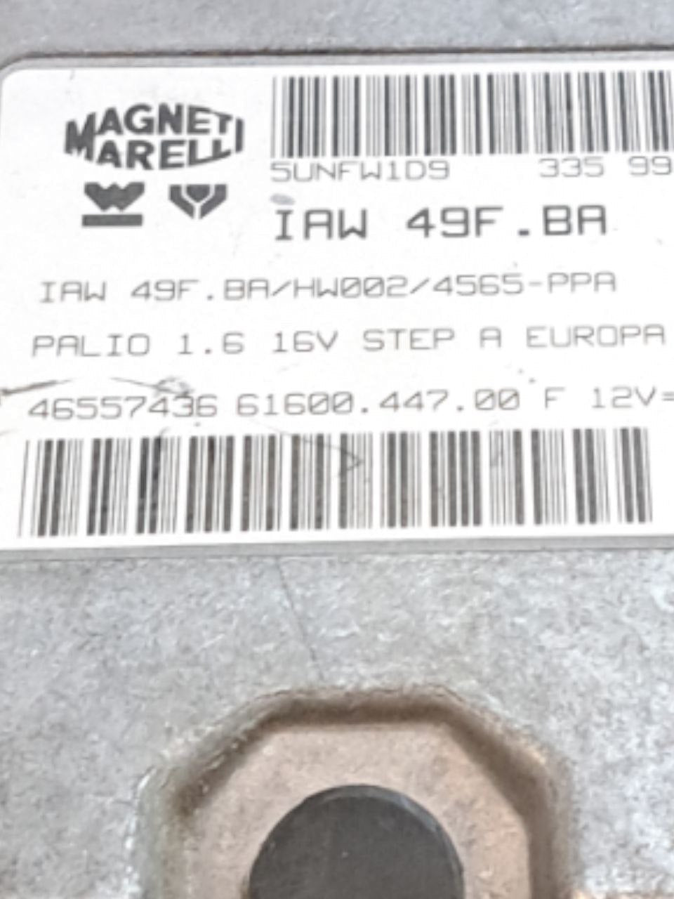 Centralina ecu motore Fiat Palio 1.6 Benzina (1996-2002) COD:IAW49FBA