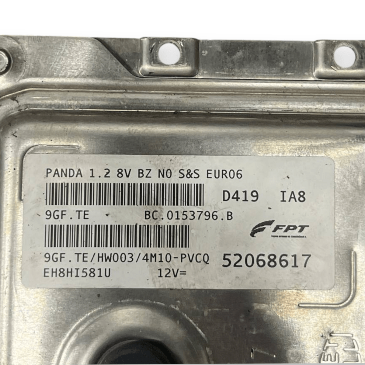 Centralina Ecu Motore Fiat Panda 312 - 319 1.2 Benzina (2012 -) cod: 52068617