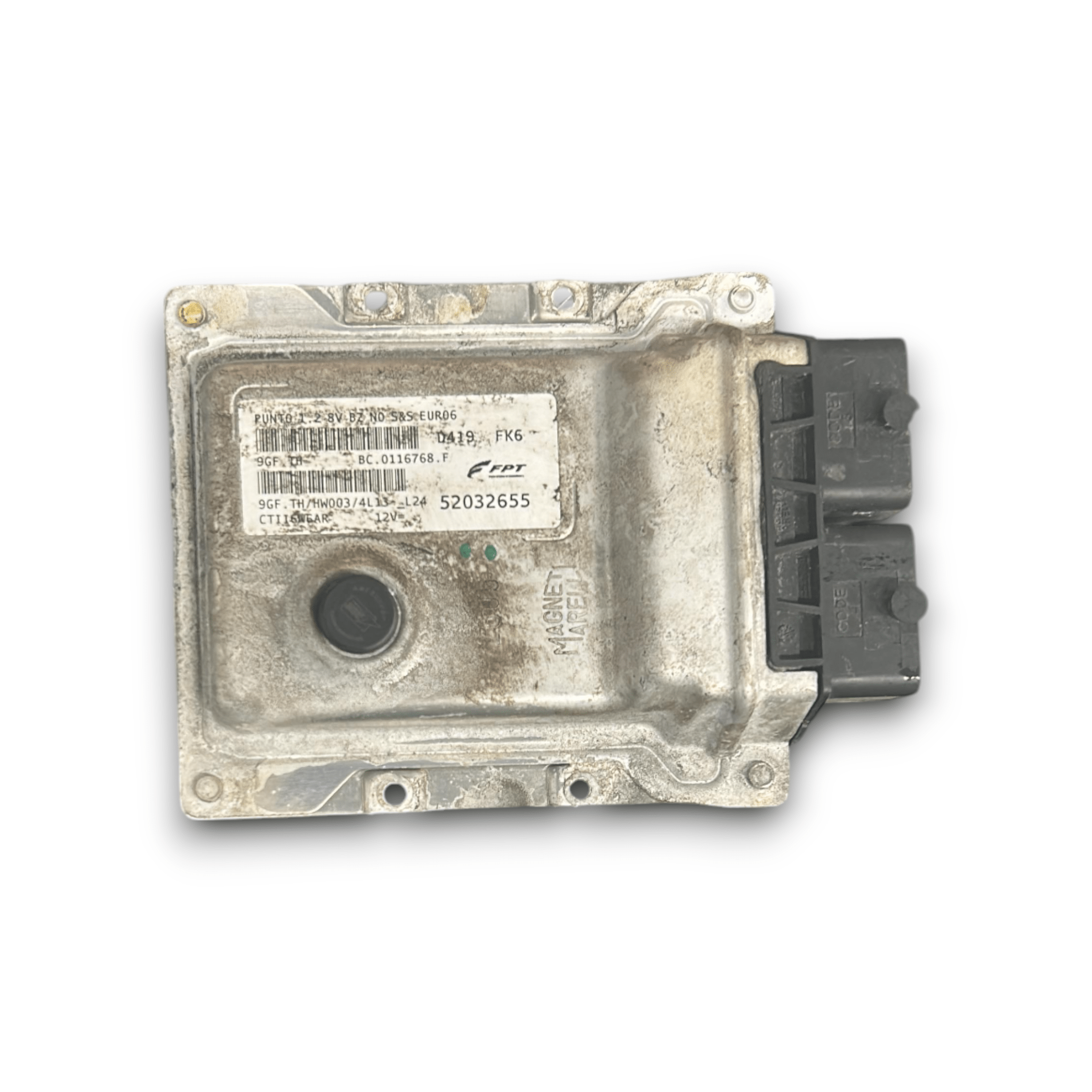 Centralina ECU Motore Fiat Punto EVO cod.52032655 1.2 Benzina (2012 > )