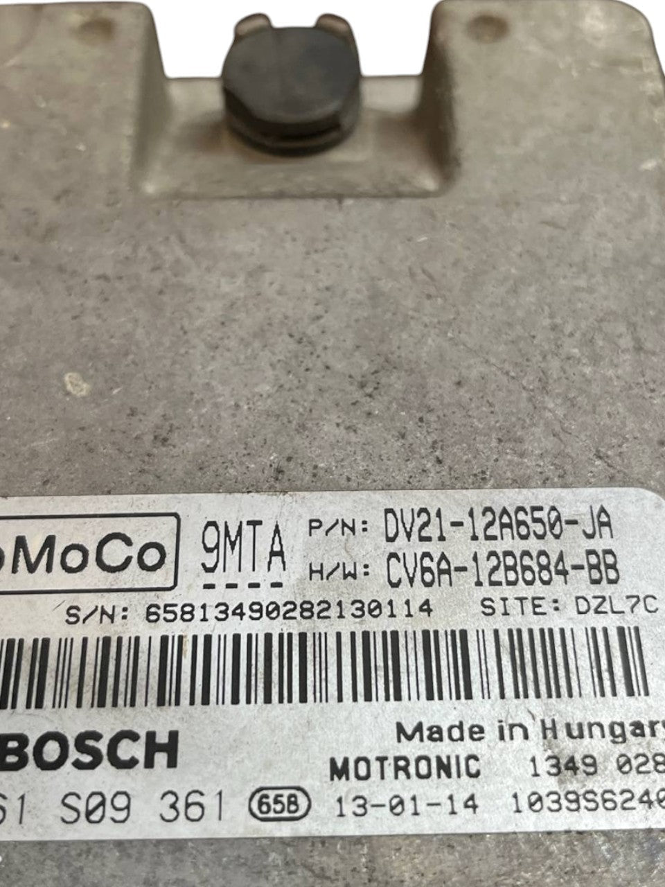 Centralina ecu motore Ford B-Max 1.0 Benzina (2012-2018) cod.DV21-12A650-JA / CV6A-12B684-BB
