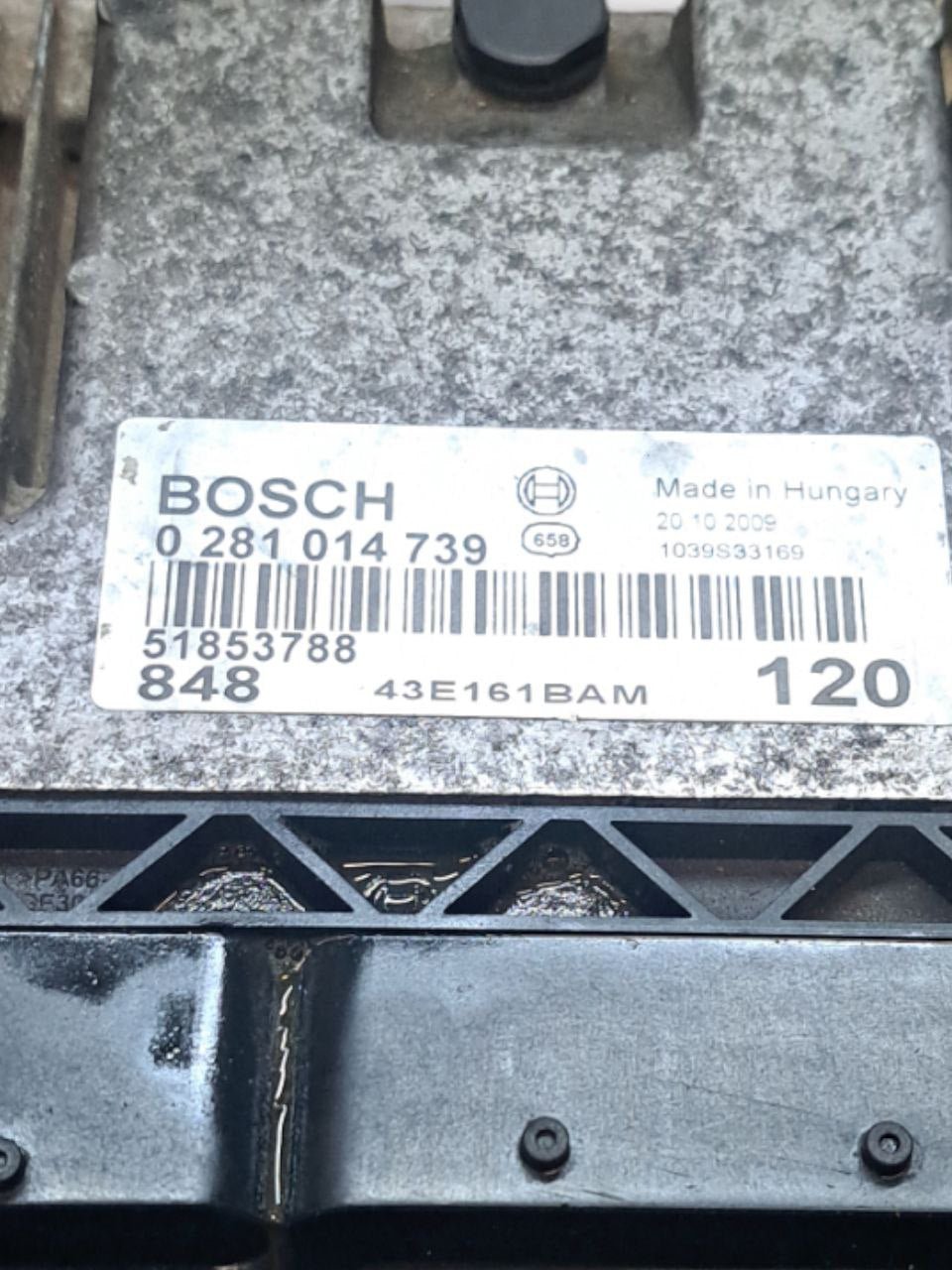 Centralina Ecu Motore Lancia Musa / Fiat 1.6 Diesel (2004 - 2012) COD:51853788