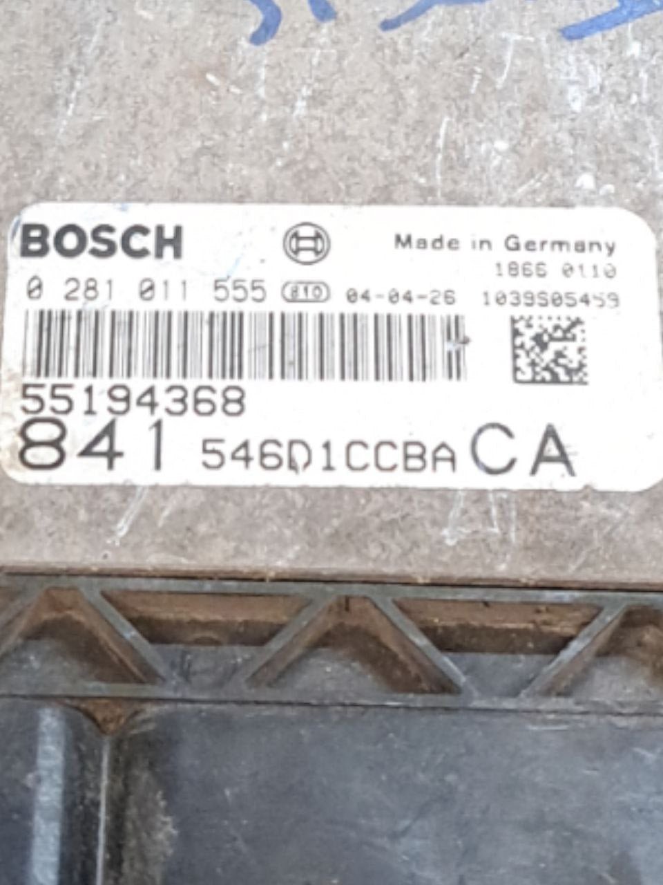Centralina ECU Motore Lancia Thesis 2.4 Diesel (2002-2009) COD:55194368