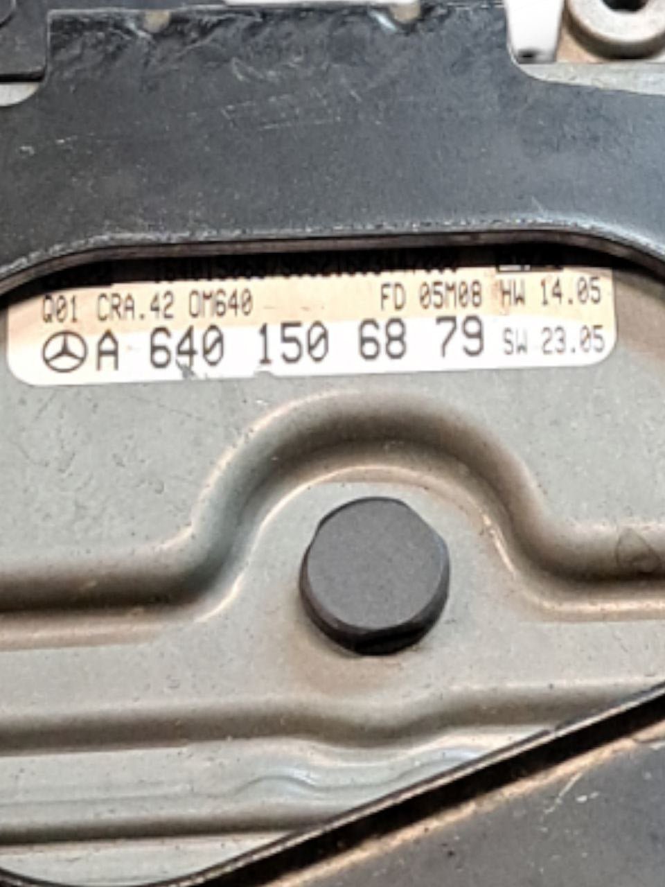 Centralina ECU Motore Mercedes-Benz Classe A W169 2.0 Diesel (2004-2012) COD:A6401506879