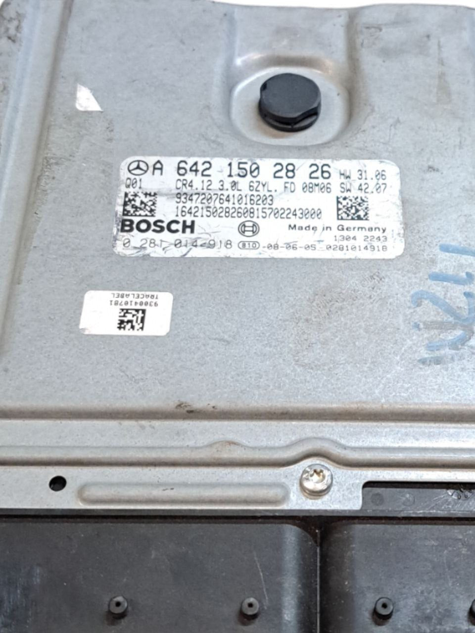 Centralina Ecu Motore Mercedes Benz Classe E W211 3.2 Diesel (2004) COD:A6421502826