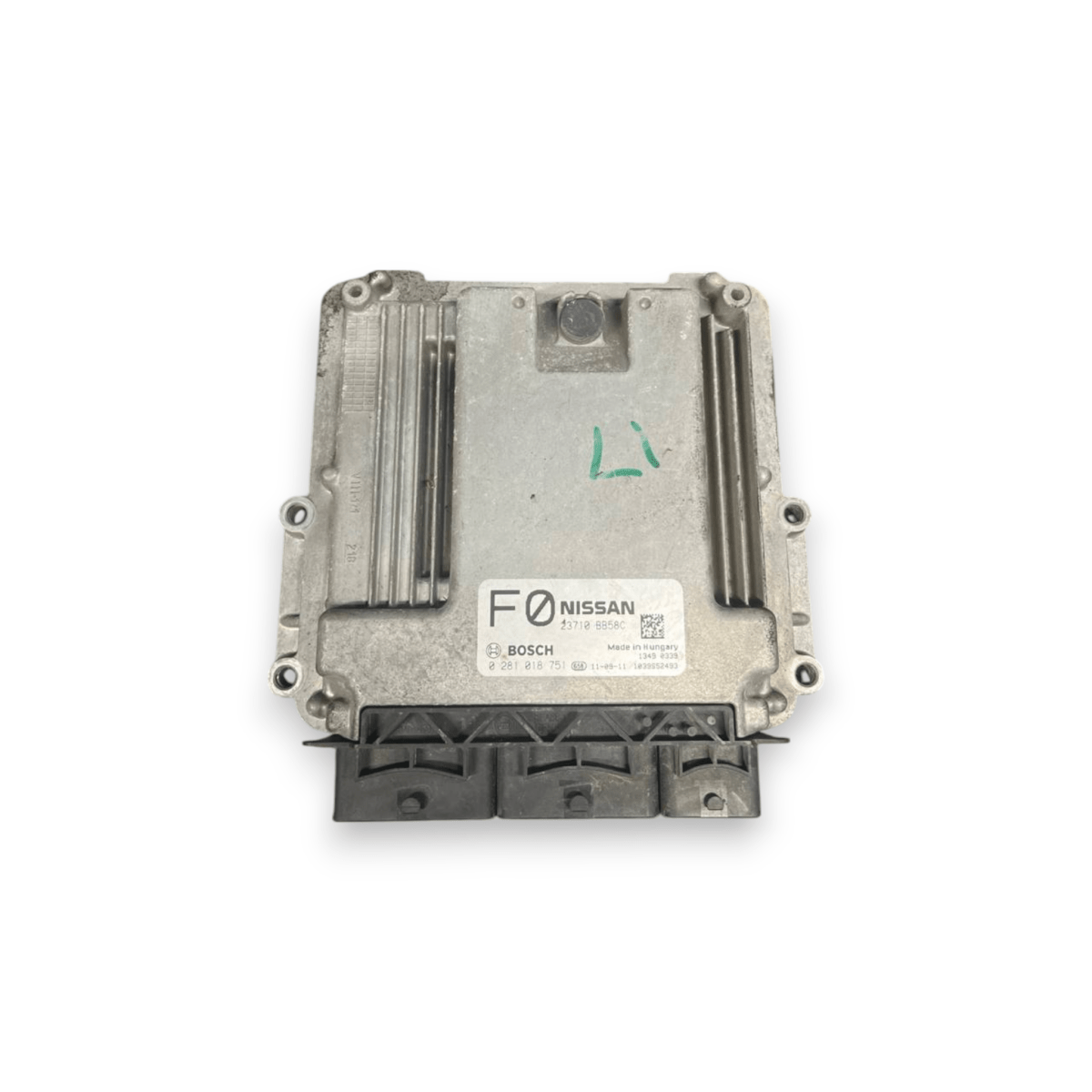 Centralina Ecu Motore Nissan Qashqai J10 2.0 Diesel (2006 al 2014) cod: 23710BB58C / cod: 0281018751