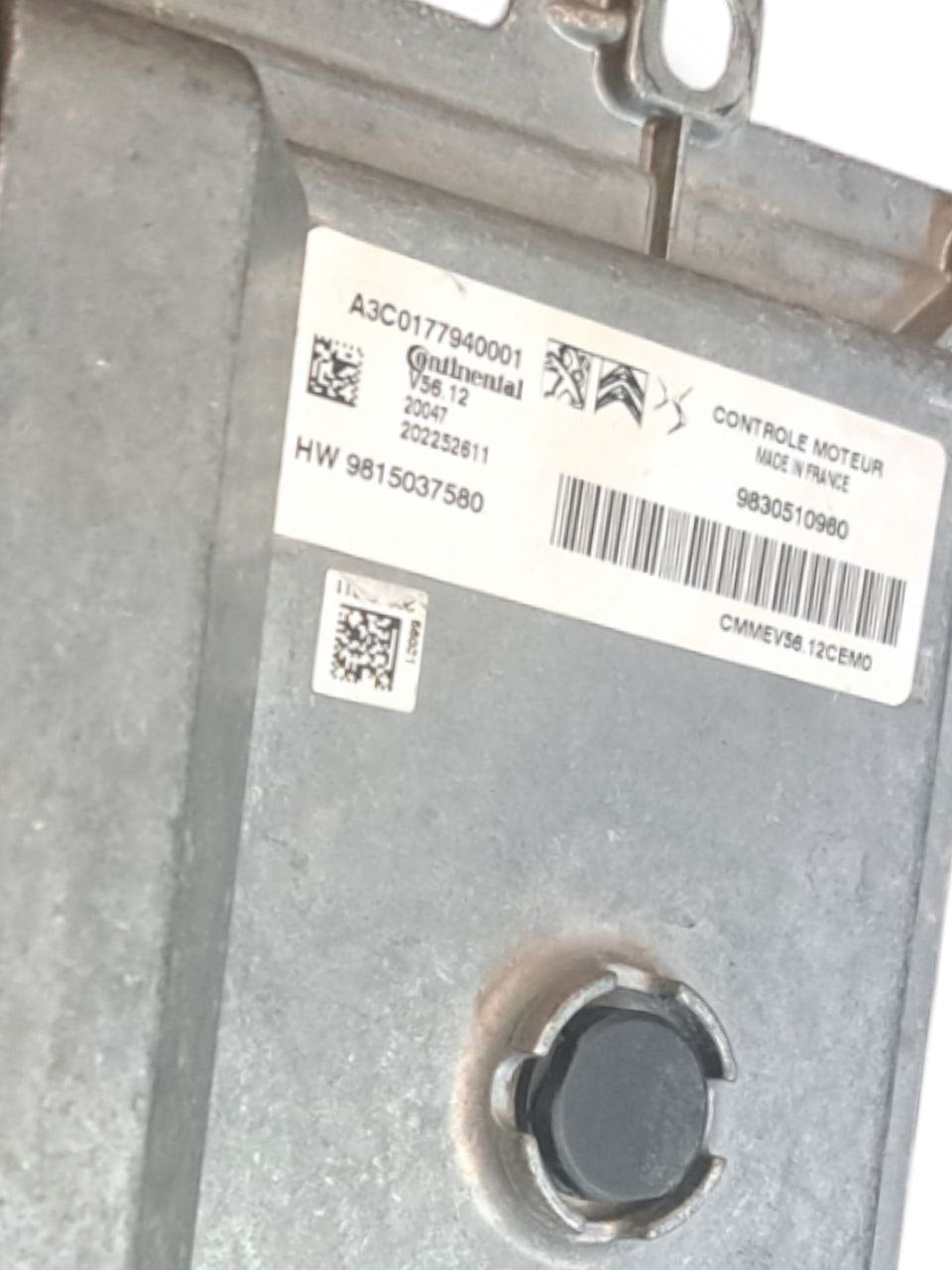 Centralina Ecu Motore Peugeot 208 1.2 Benzina (2016>) COD:9830510980