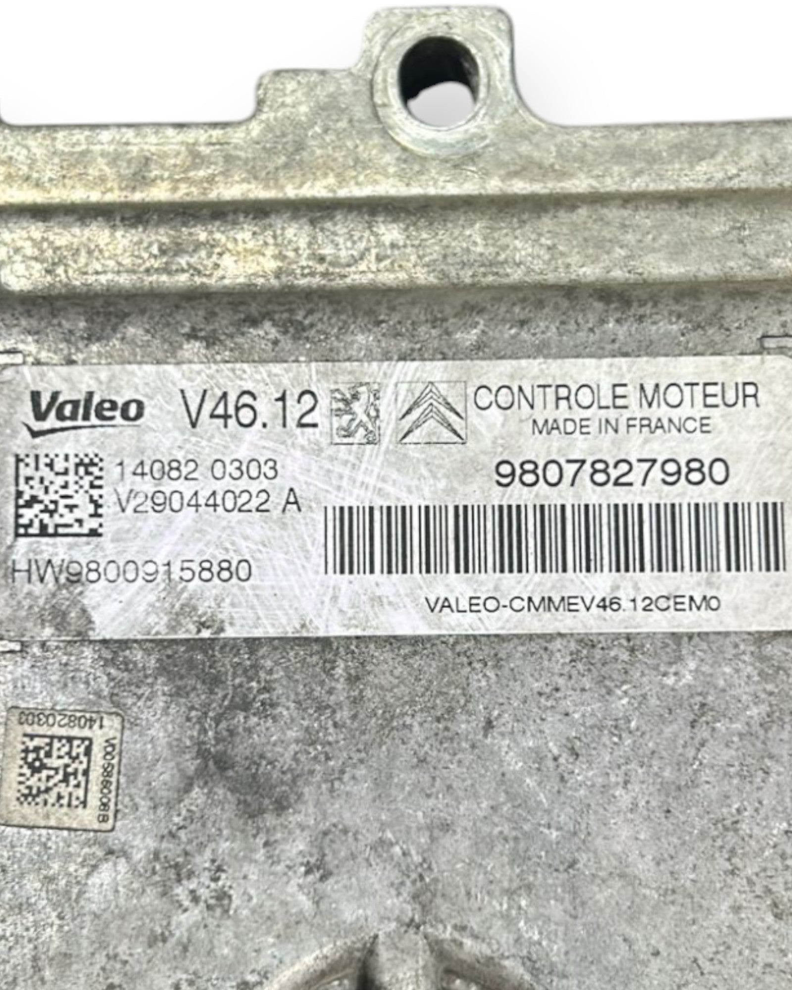Centralina ECU Motore Peugeot 208 I 1.0 Benzina (2012 > 2019) cod.9807827980